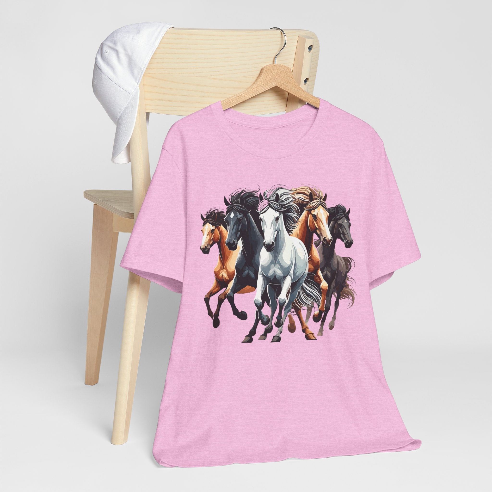 Wild Horse Western Tee — Custom Rodeo-Inspired Graphic T-Shirt