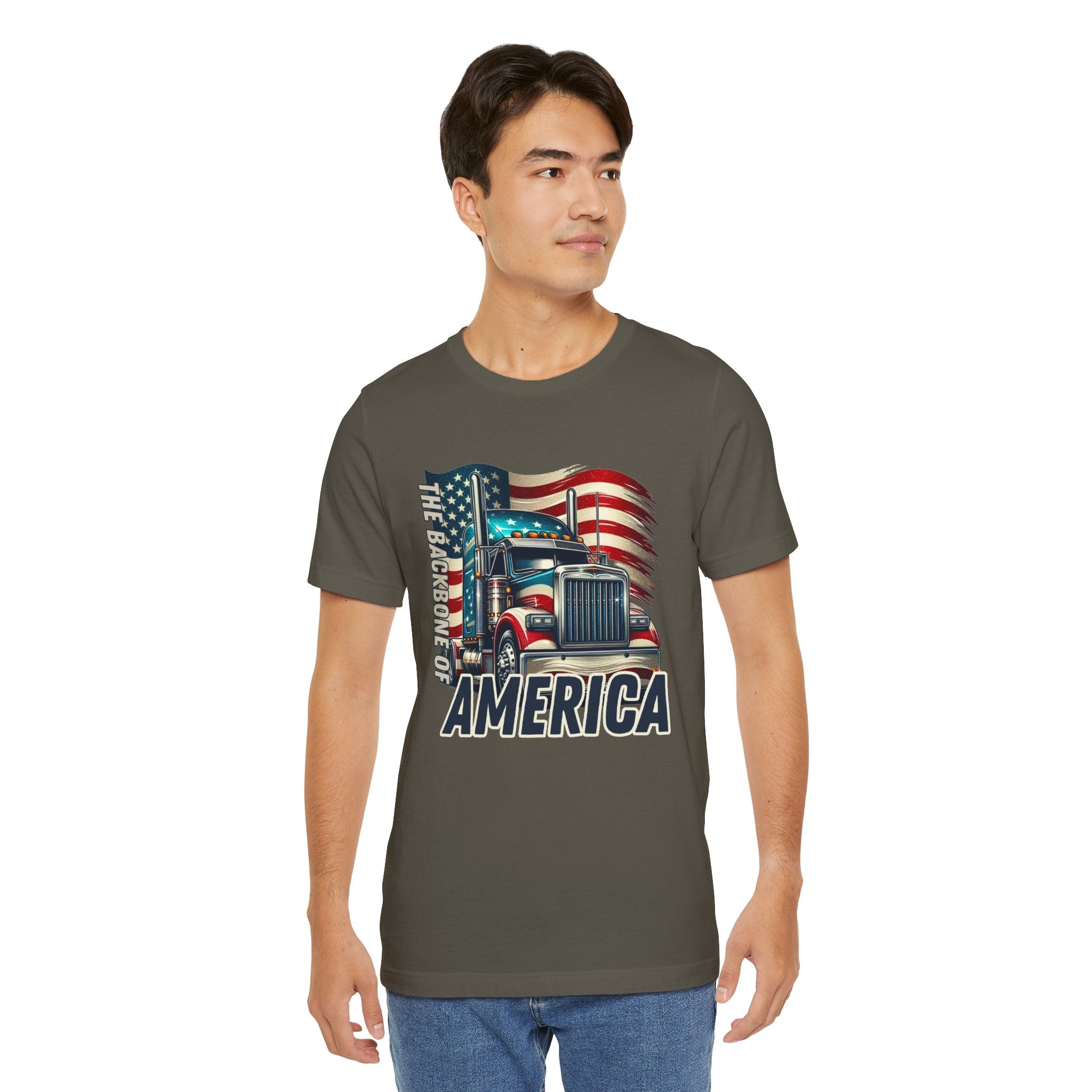 Backbone of America Trucking T-Shirt