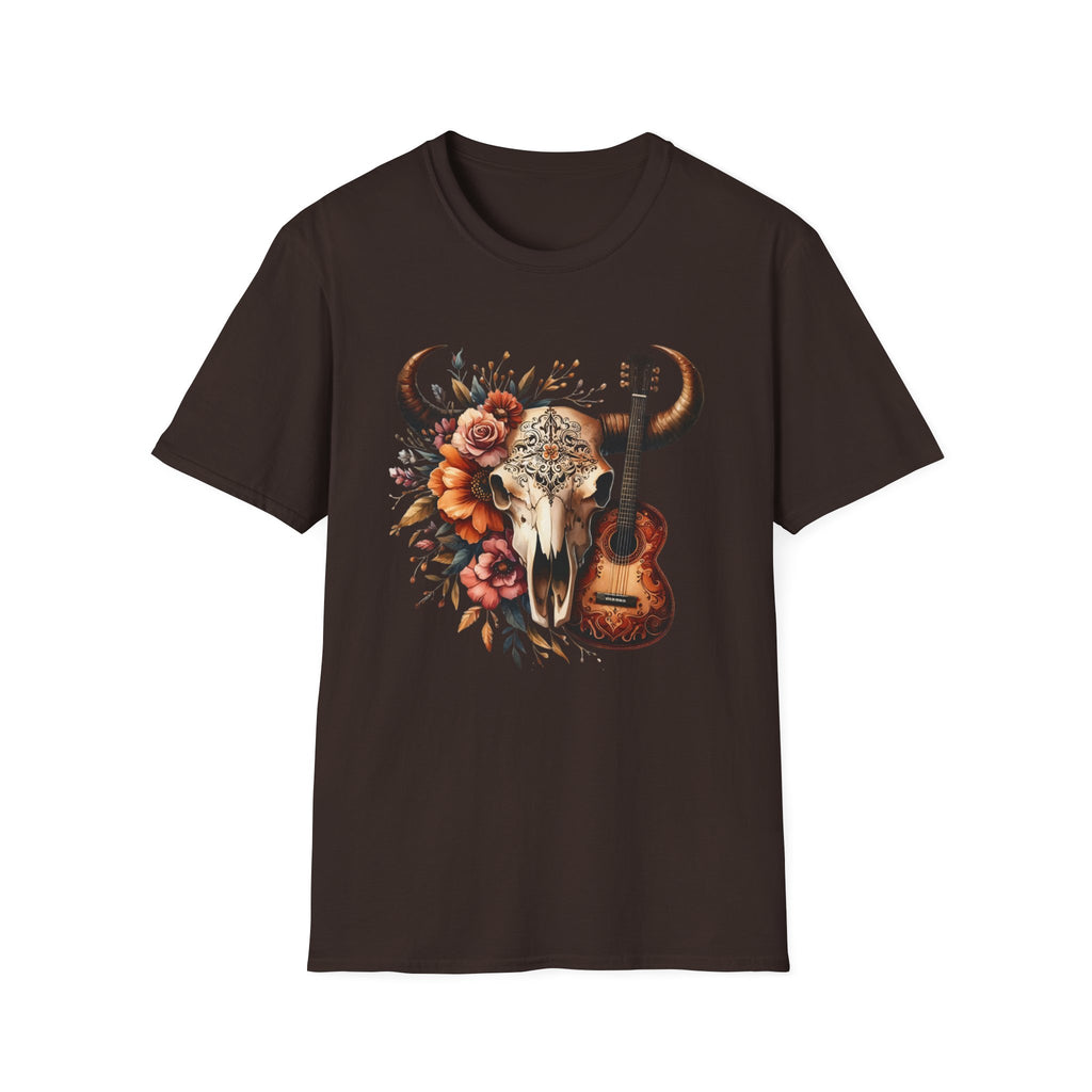 Western Skull Unisex Soft style T-Shirt