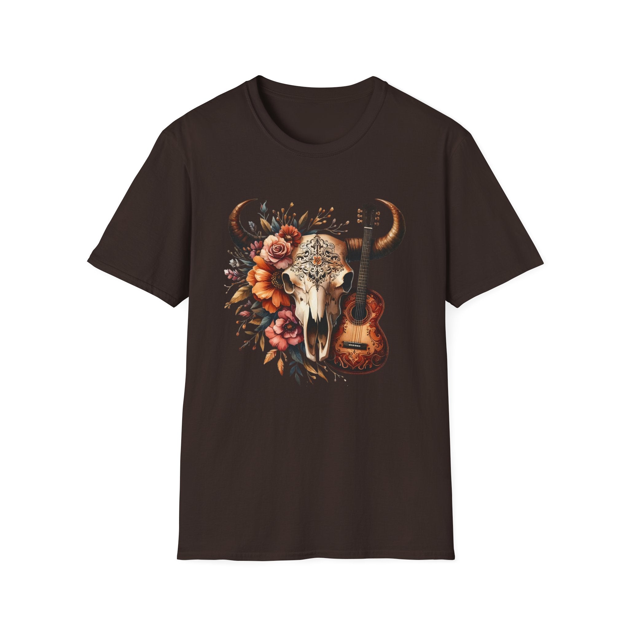 Western Skull Unisex Soft style T-Shirt
