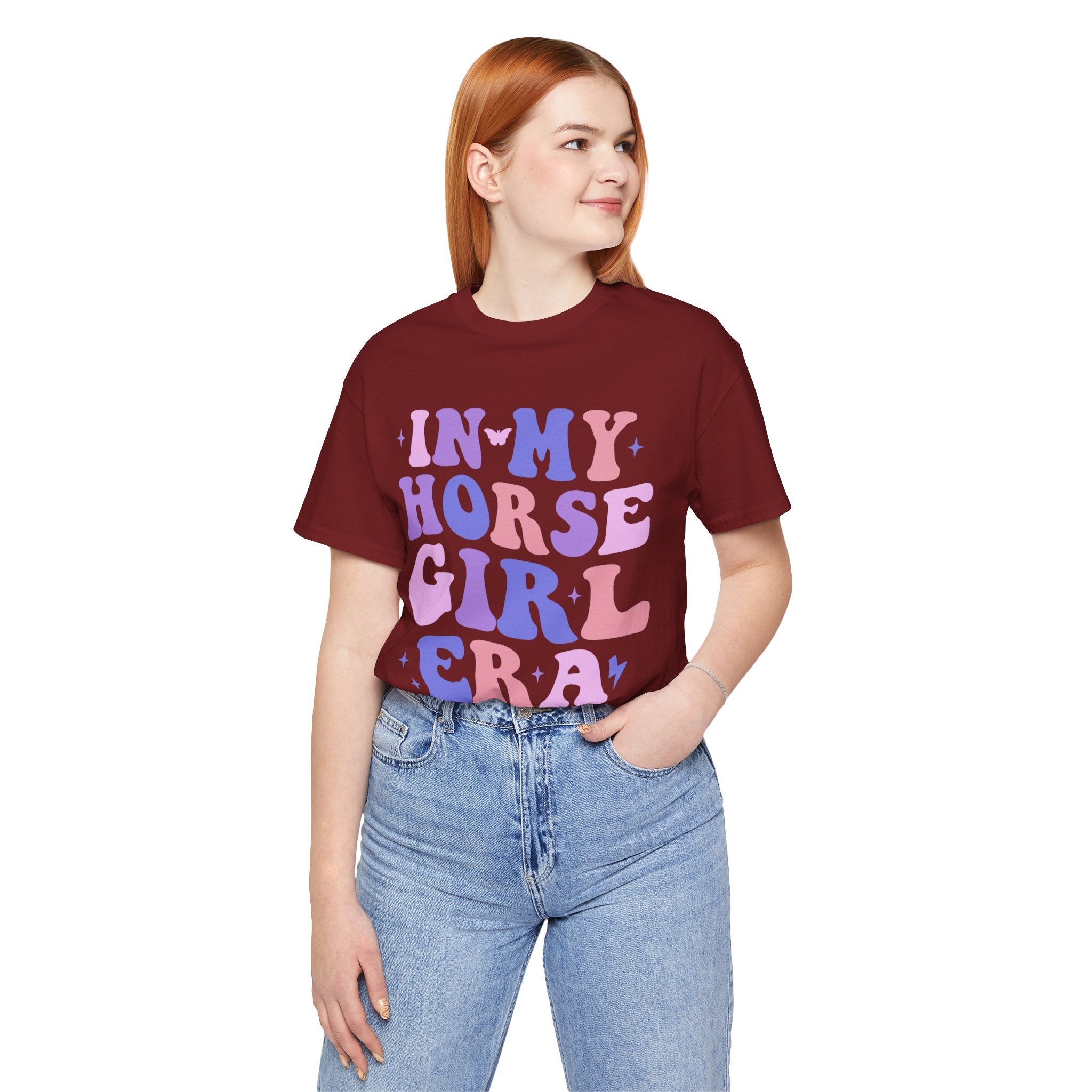 In My Horse Girl Era T-Shirt — Custom Western Tee