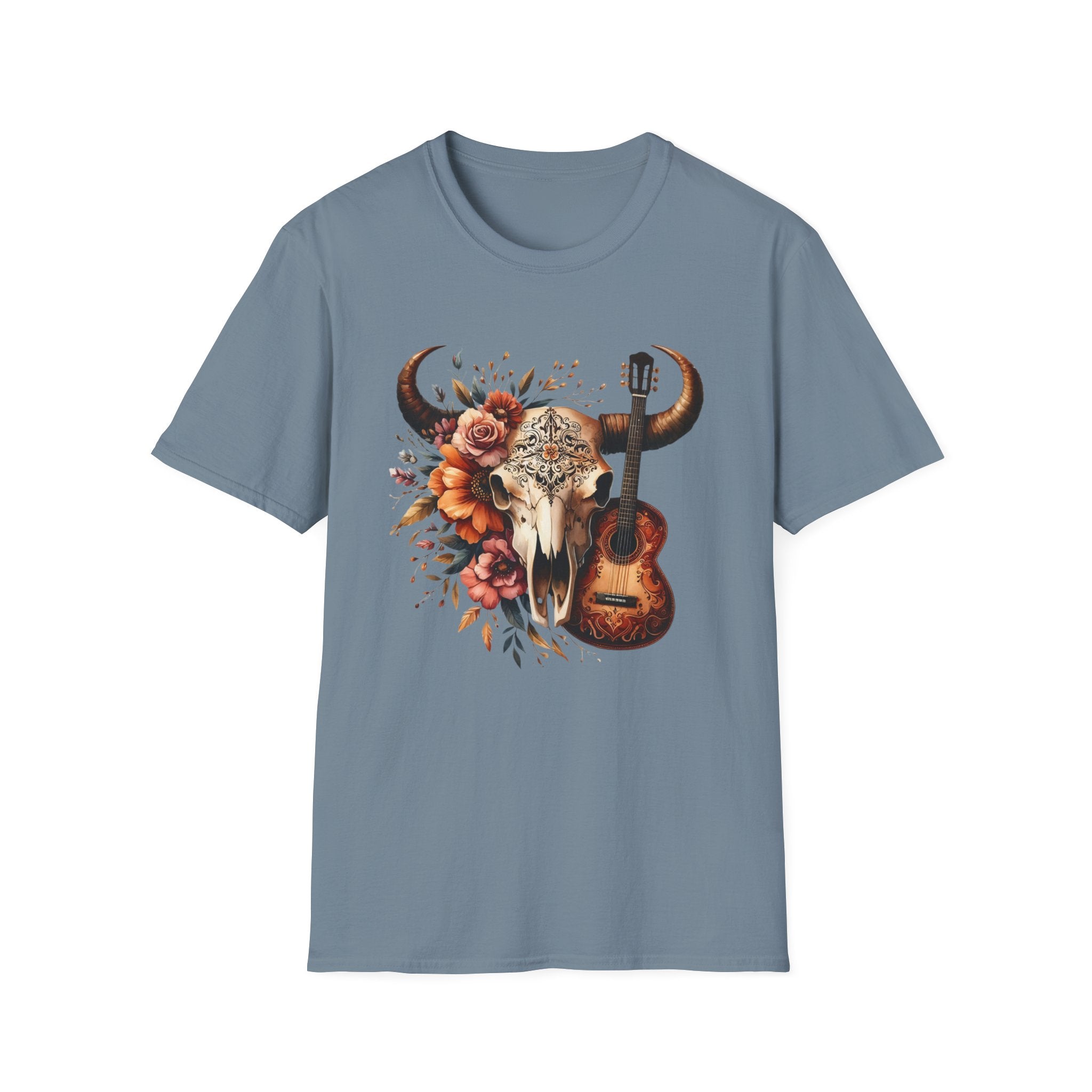 Western Skull Unisex Soft style T-Shirt
