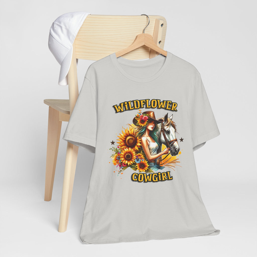 Western Wildflower Girl Jersey Short Sleeve Tee
