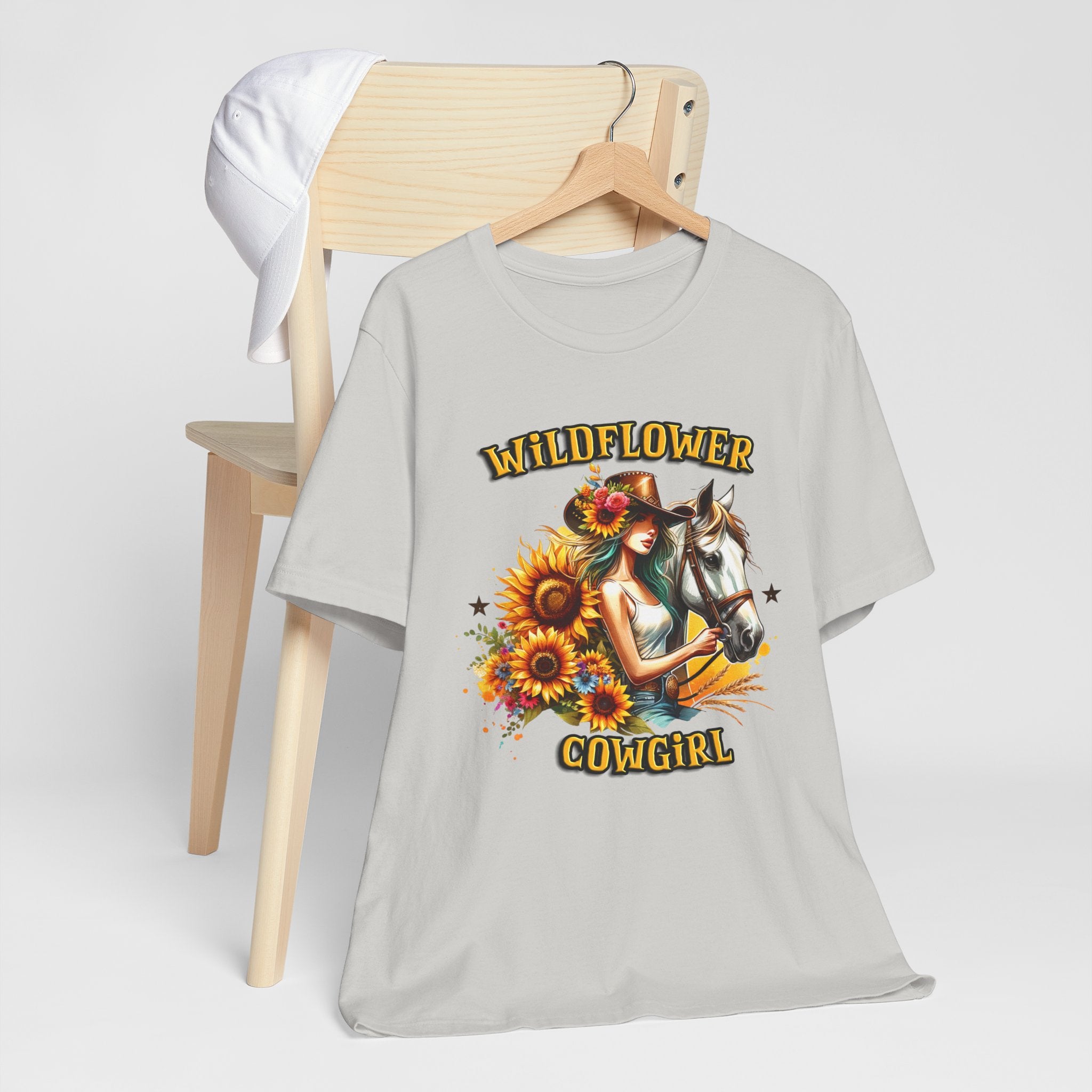 Western Wildflower Girl Jersey Short Sleeve Tee