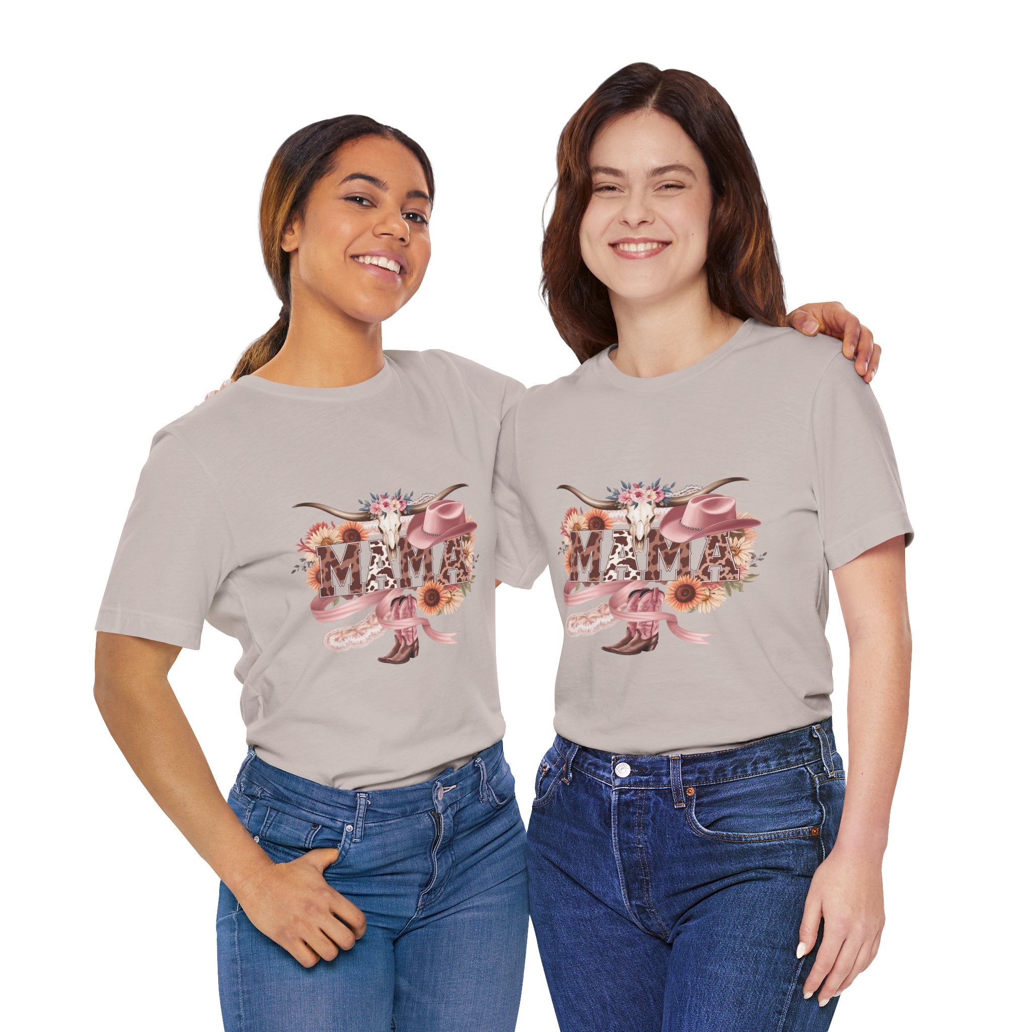Western 'MAMA' Jersey Tee — Mama Graphic T-Shirt