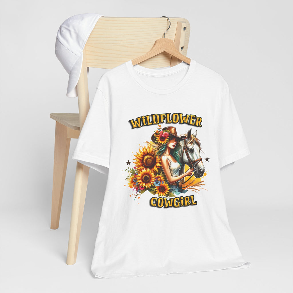 Western Wildflower Girl Jersey Short Sleeve Tee