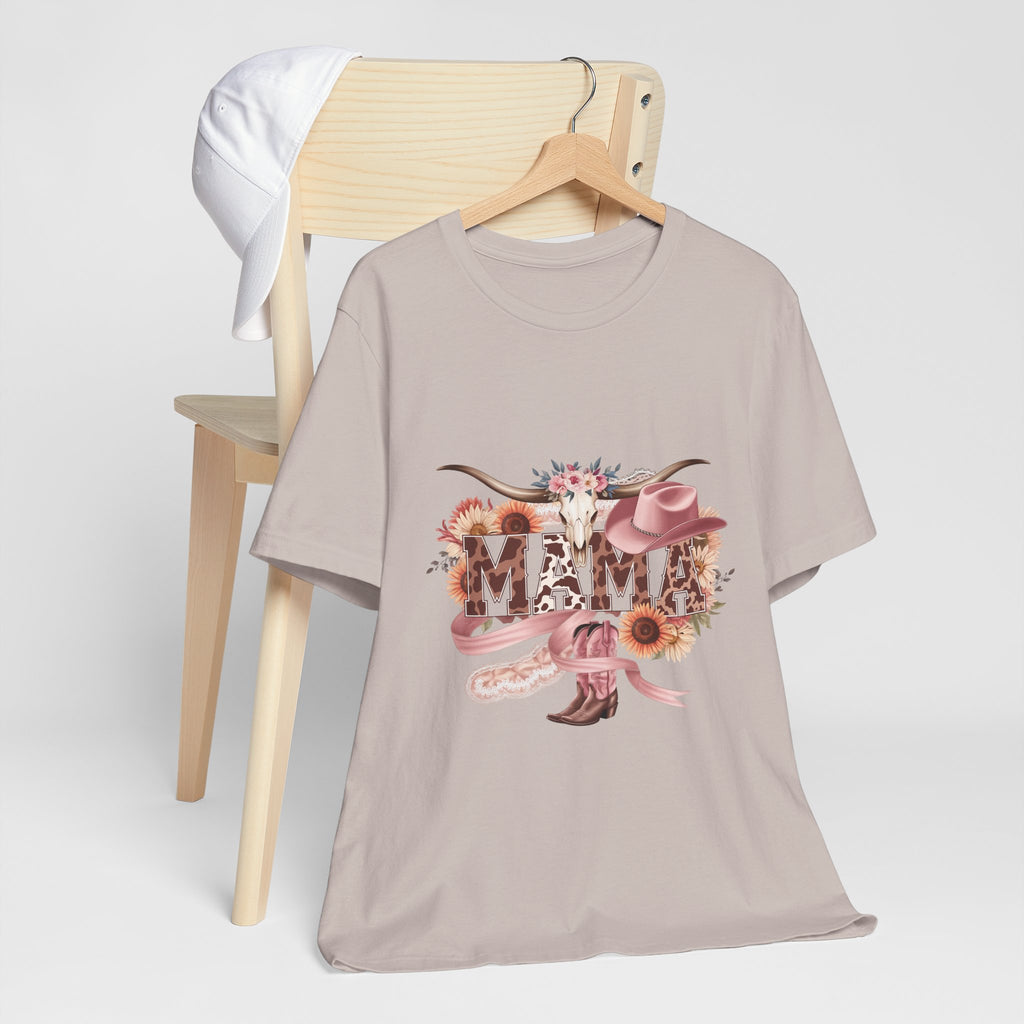 Western 'MAMA' Jersey Tee — Mama Graphic T-Shirt