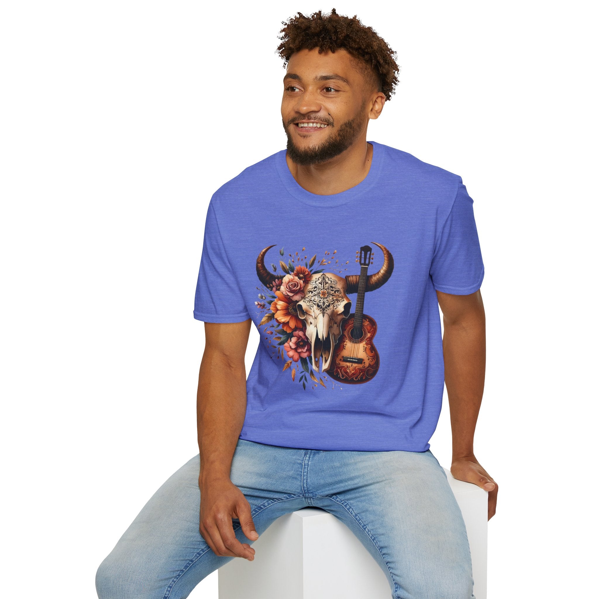 Western Skull Unisex Soft style T-Shirt