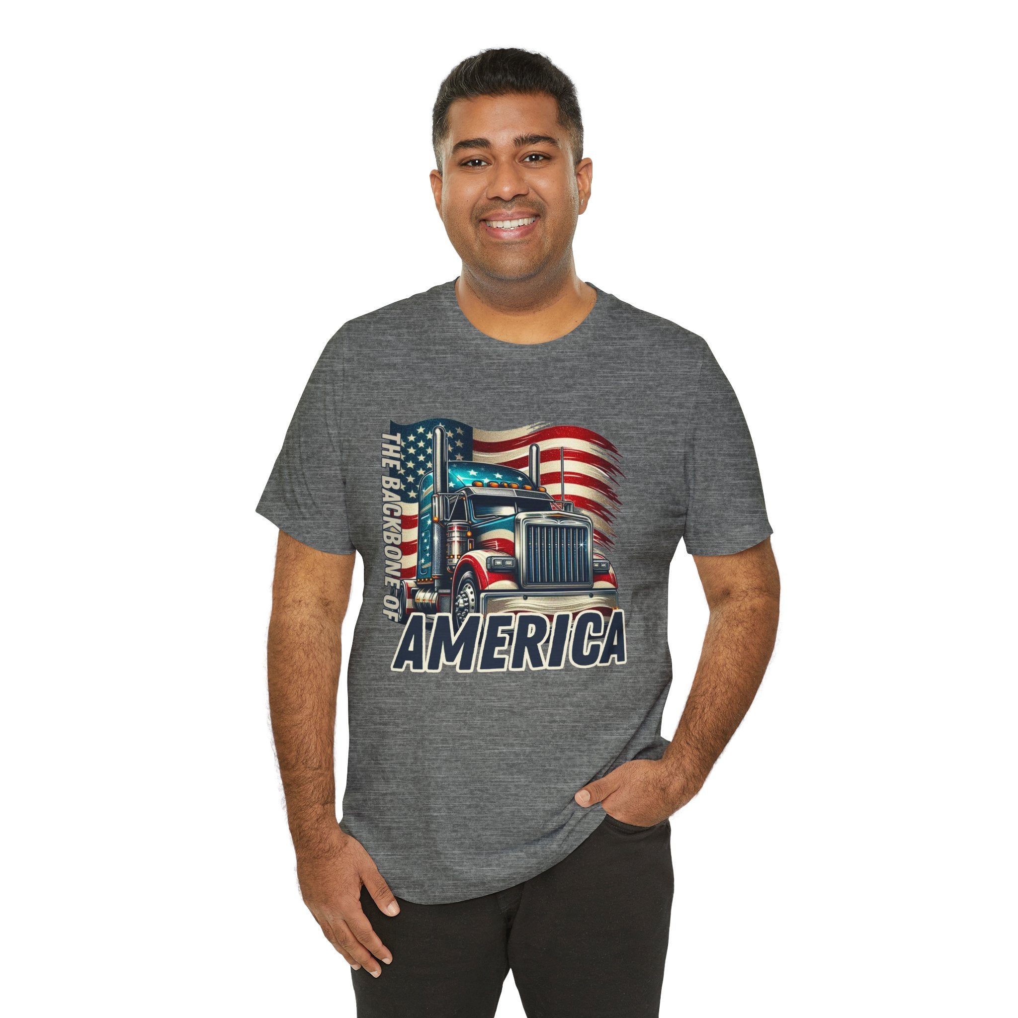 Backbone of America Trucking T-Shirt