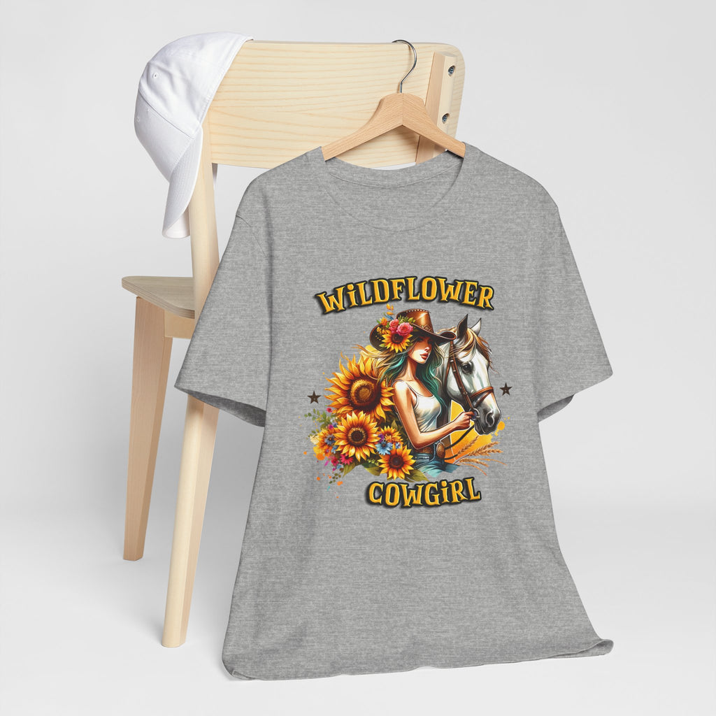 Western Wildflower Girl Jersey Short Sleeve Tee