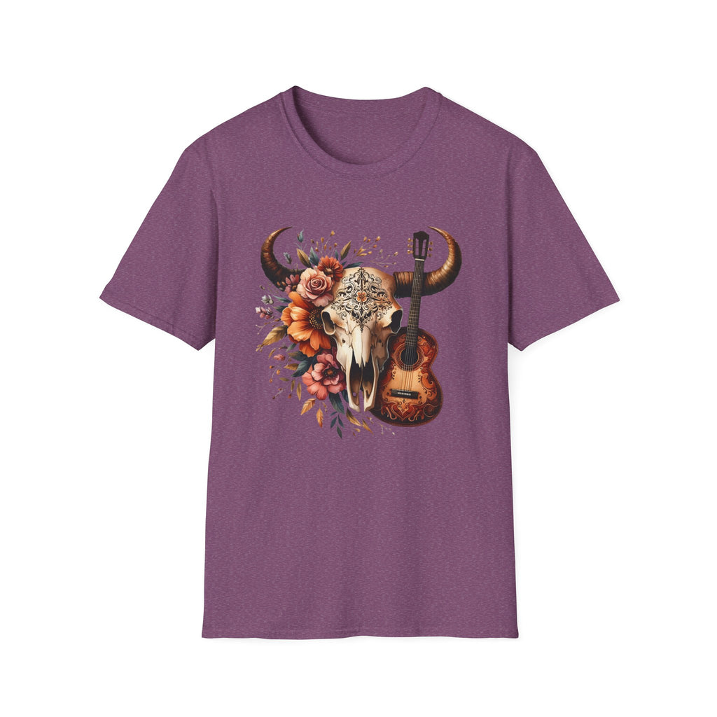 Western Skull Unisex Soft style T-Shirt