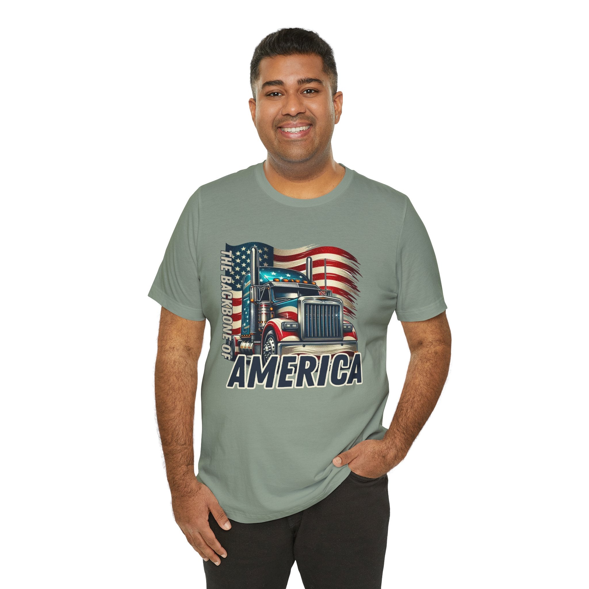 Backbone of America Trucking T-Shirt
