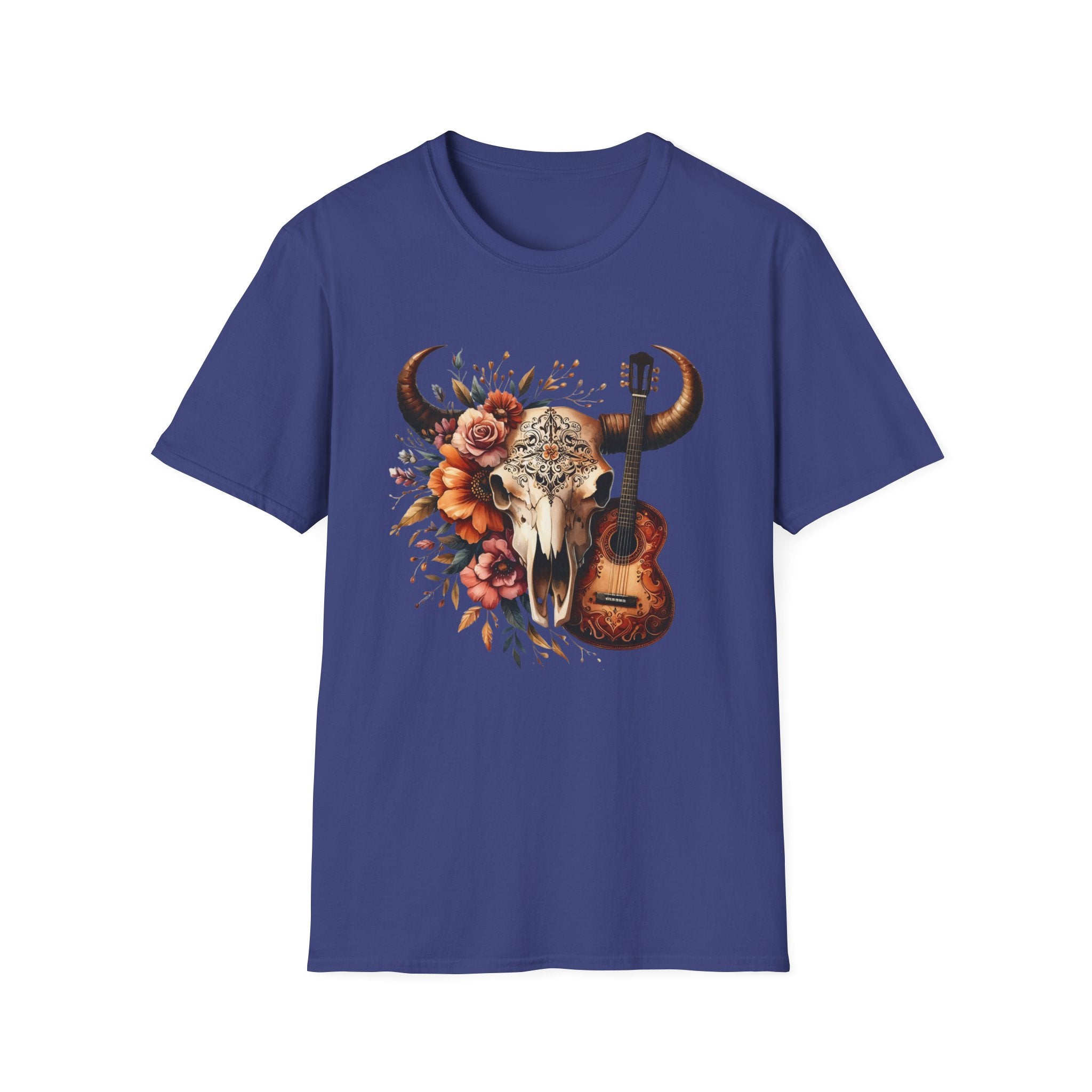 Western Skull Unisex Soft style T-Shirt