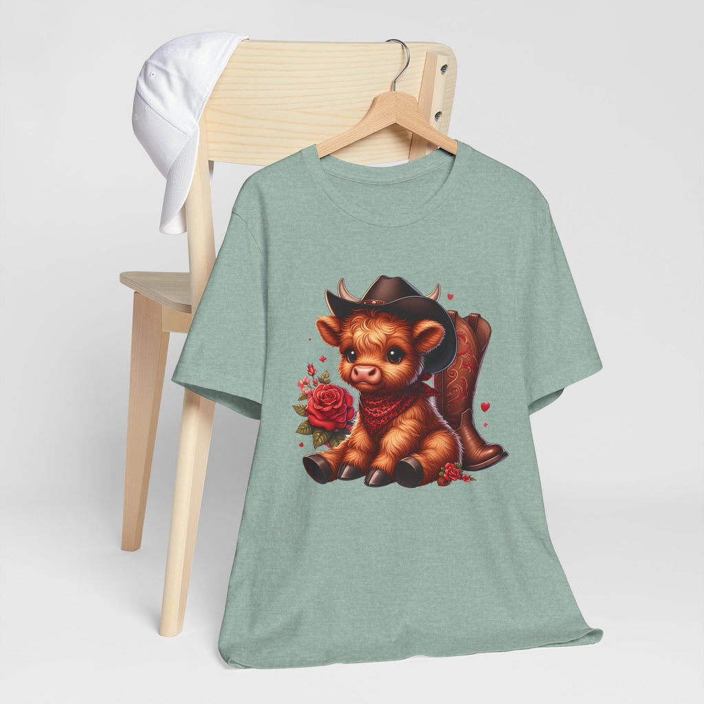 Baby Highland Cow Unisex Jersey Short Sleeve Tee