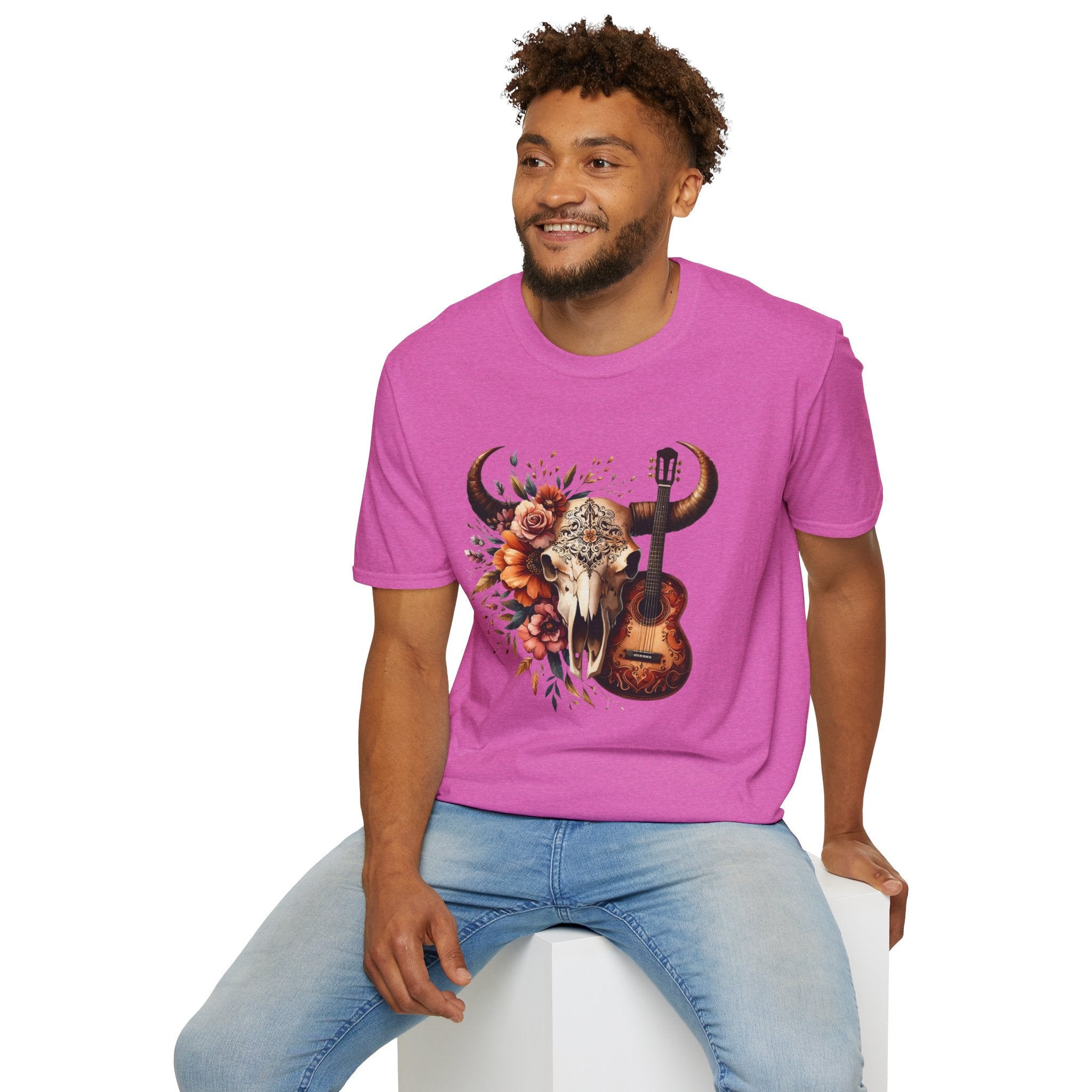 Western Skull Unisex Soft style T-Shirt