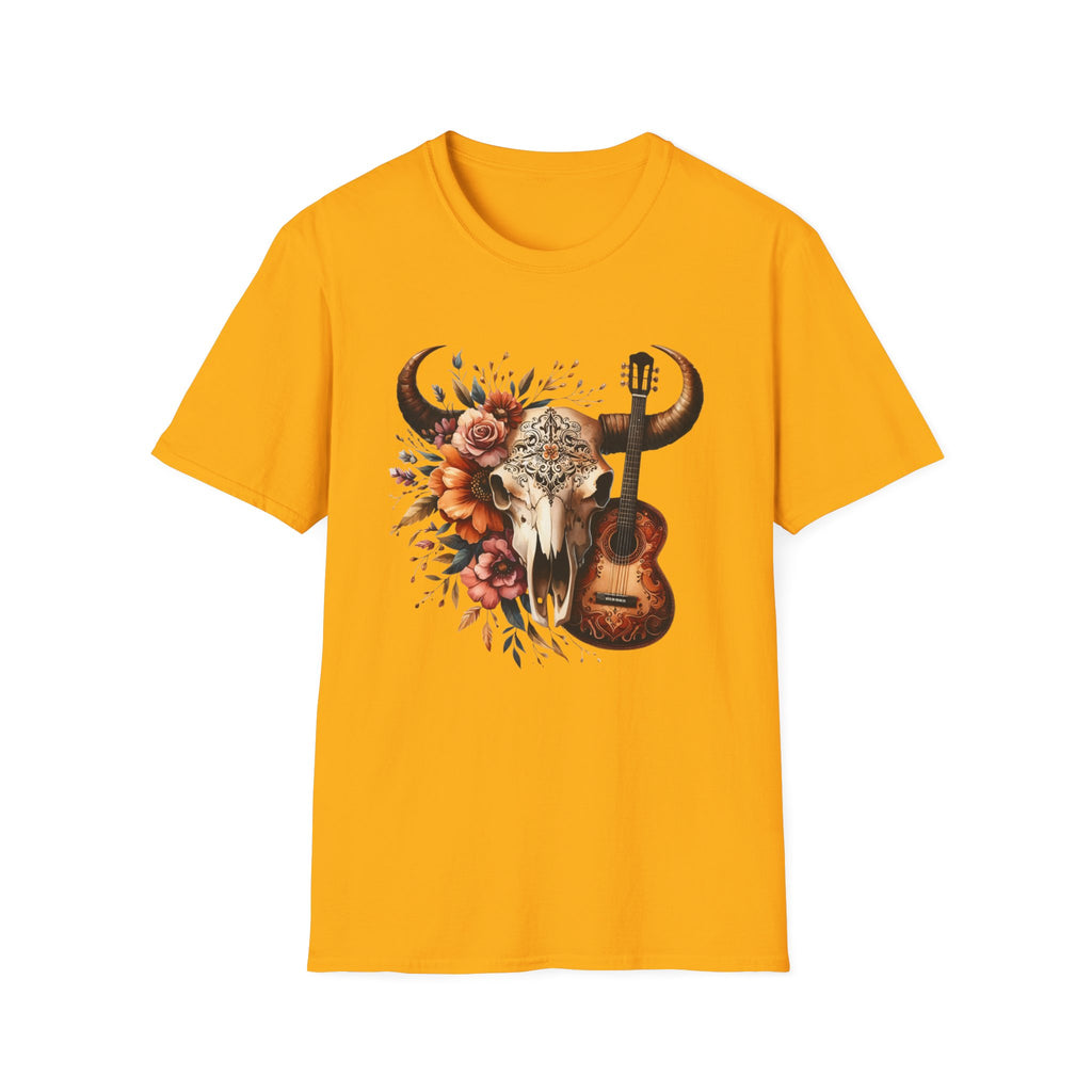Western Skull Unisex Soft style T-Shirt