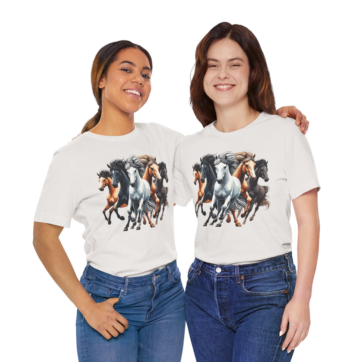 Wild Horse Western Tee — Custom Rodeo-Inspired Graphic T-Shirt