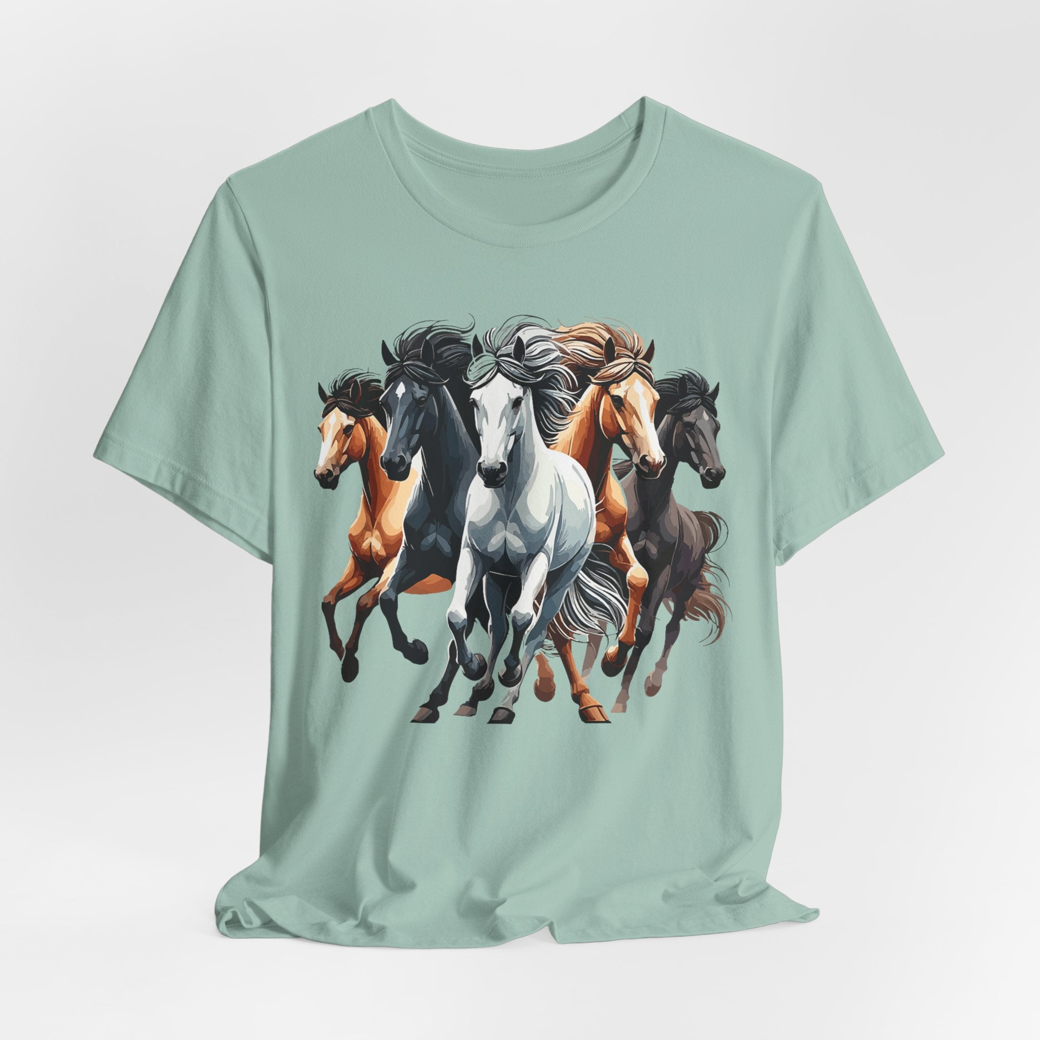 Wild Horse Western Tee — Custom Rodeo-Inspired Graphic T-Shirt
