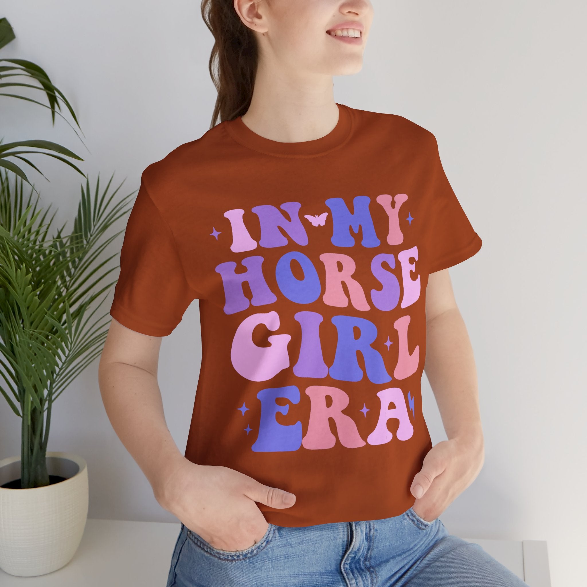In My Horse Girl Era T-Shirt — Custom Western Tee