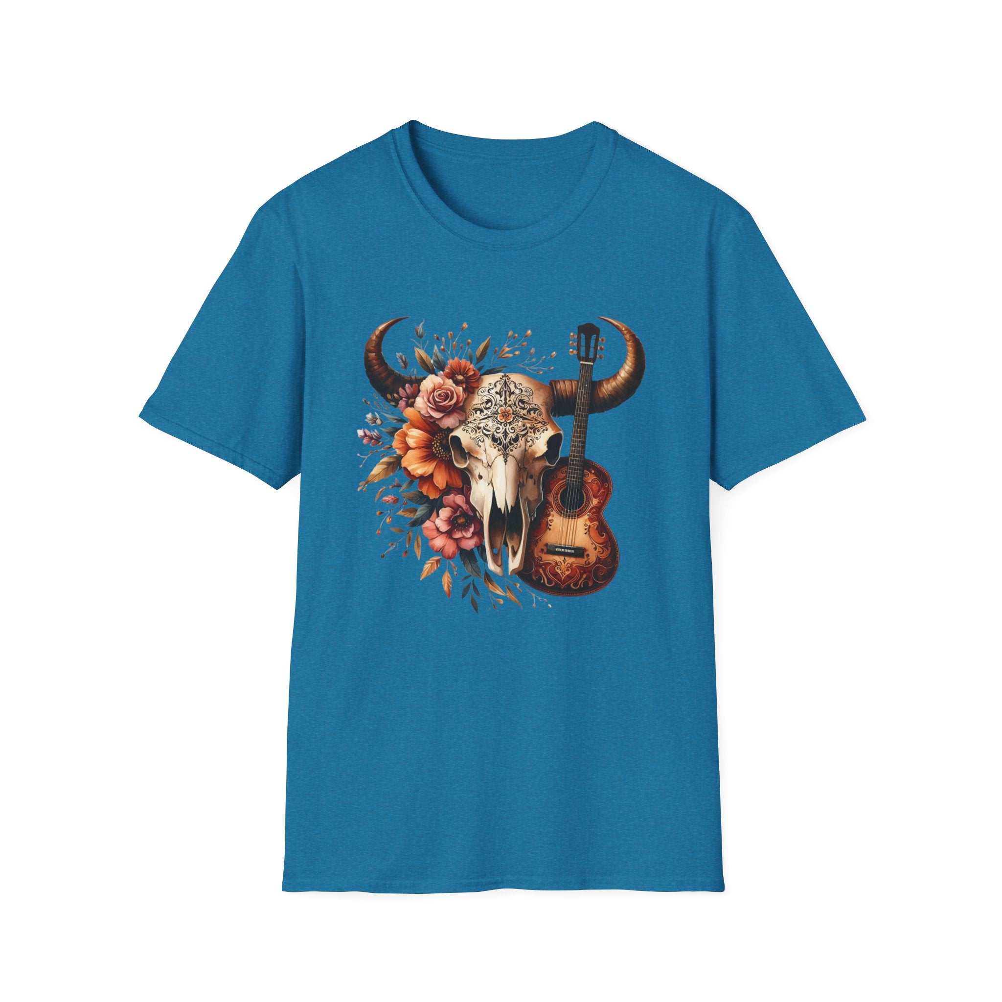 Western Skull Unisex Soft style T-Shirt