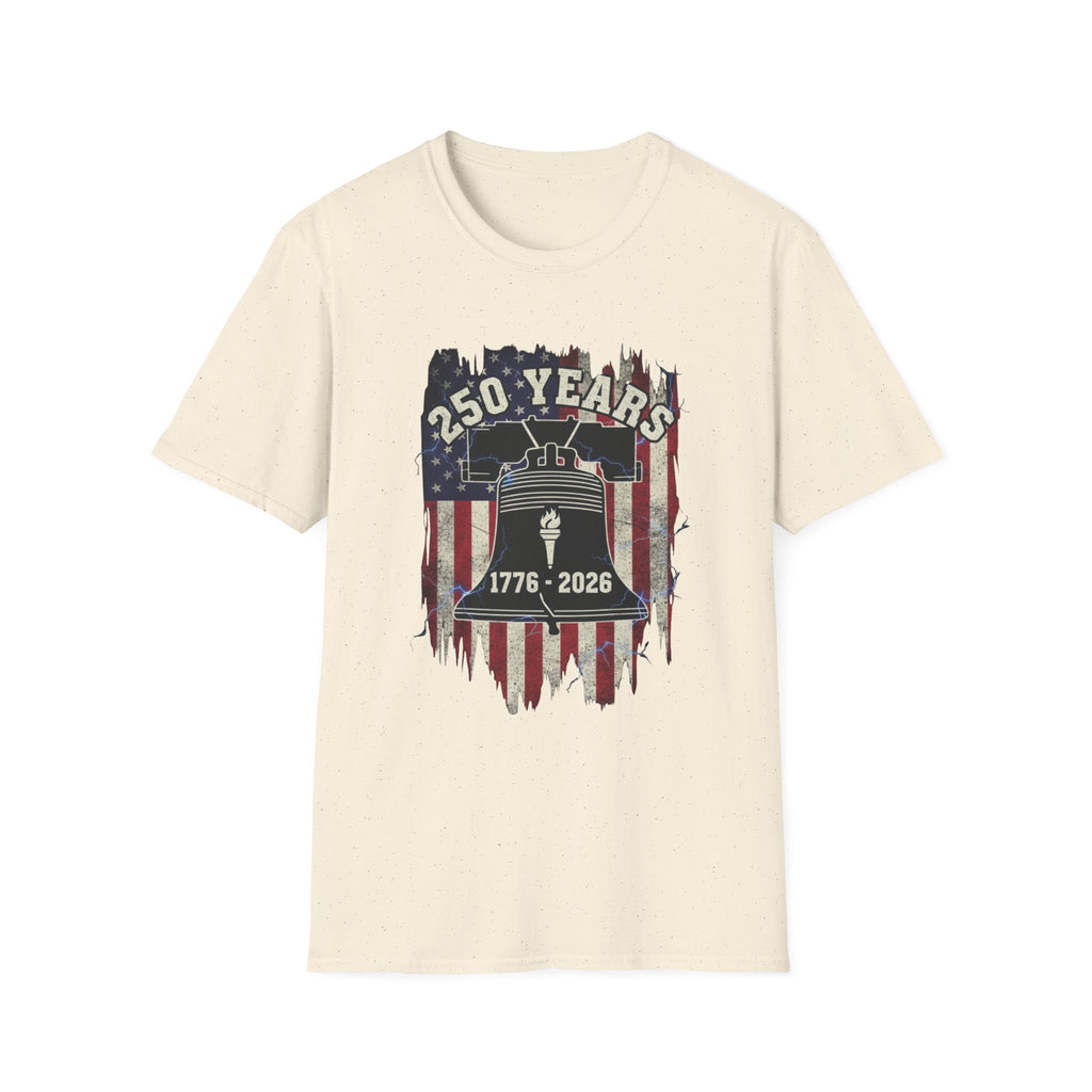 1776 To 2026 250 Years of America Unisex Softstyle T-Shirt