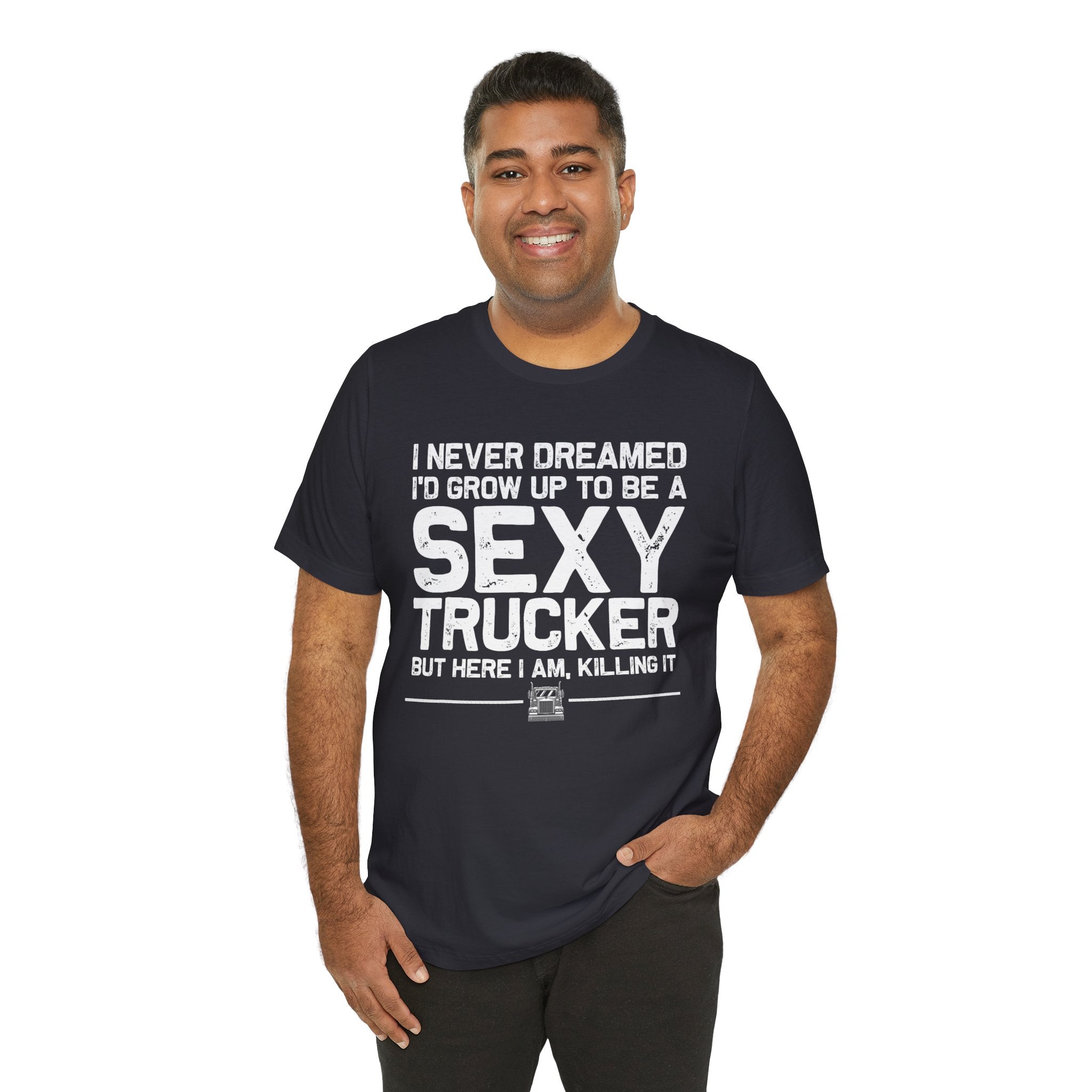 Funny Truck Driver Tee for Trucker Women — Women’s Trucker Shirt