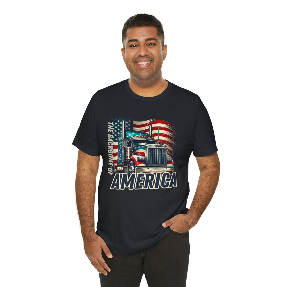 Backbone of America Trucking T-Shirt