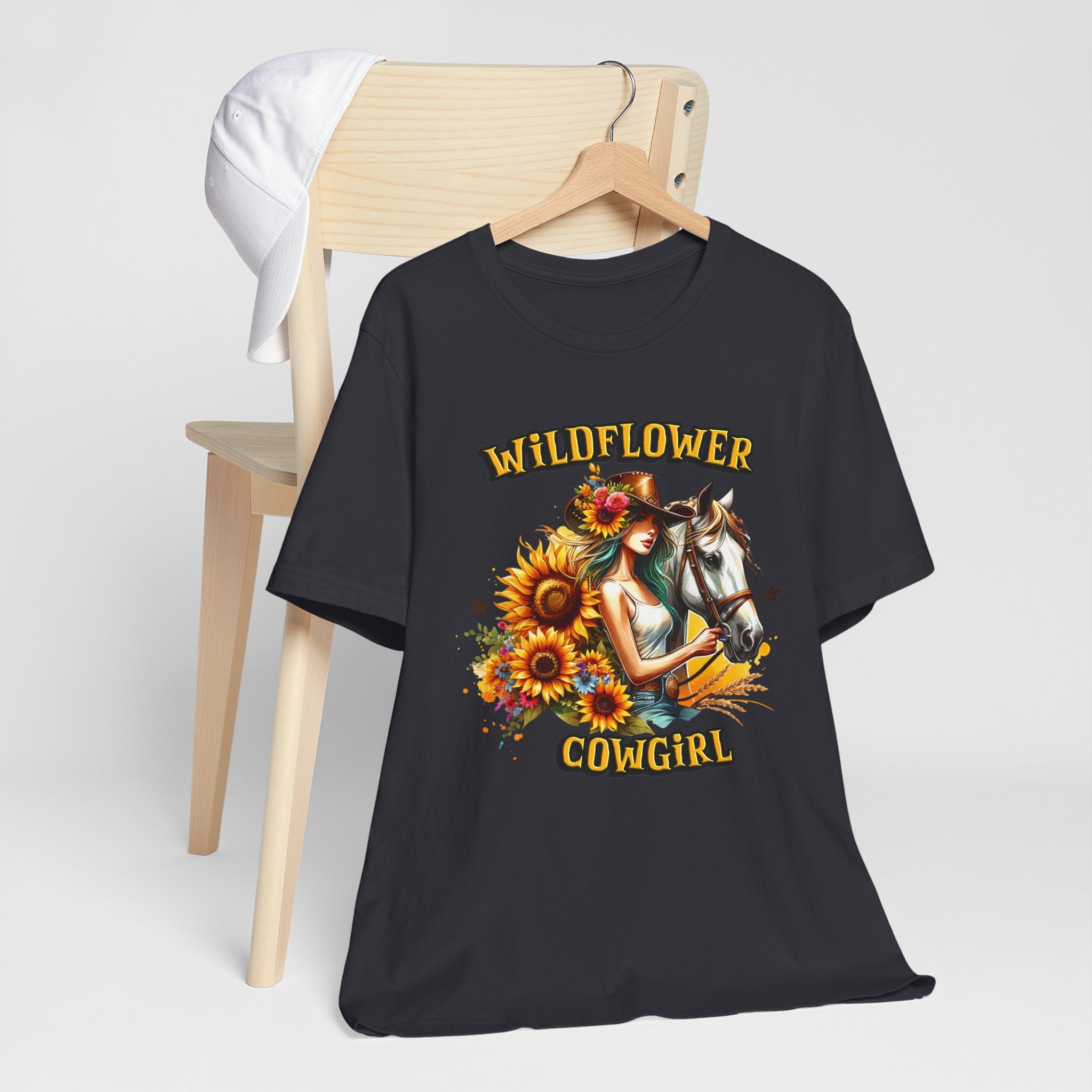 Western Wildflower Girl Jersey Short Sleeve Tee