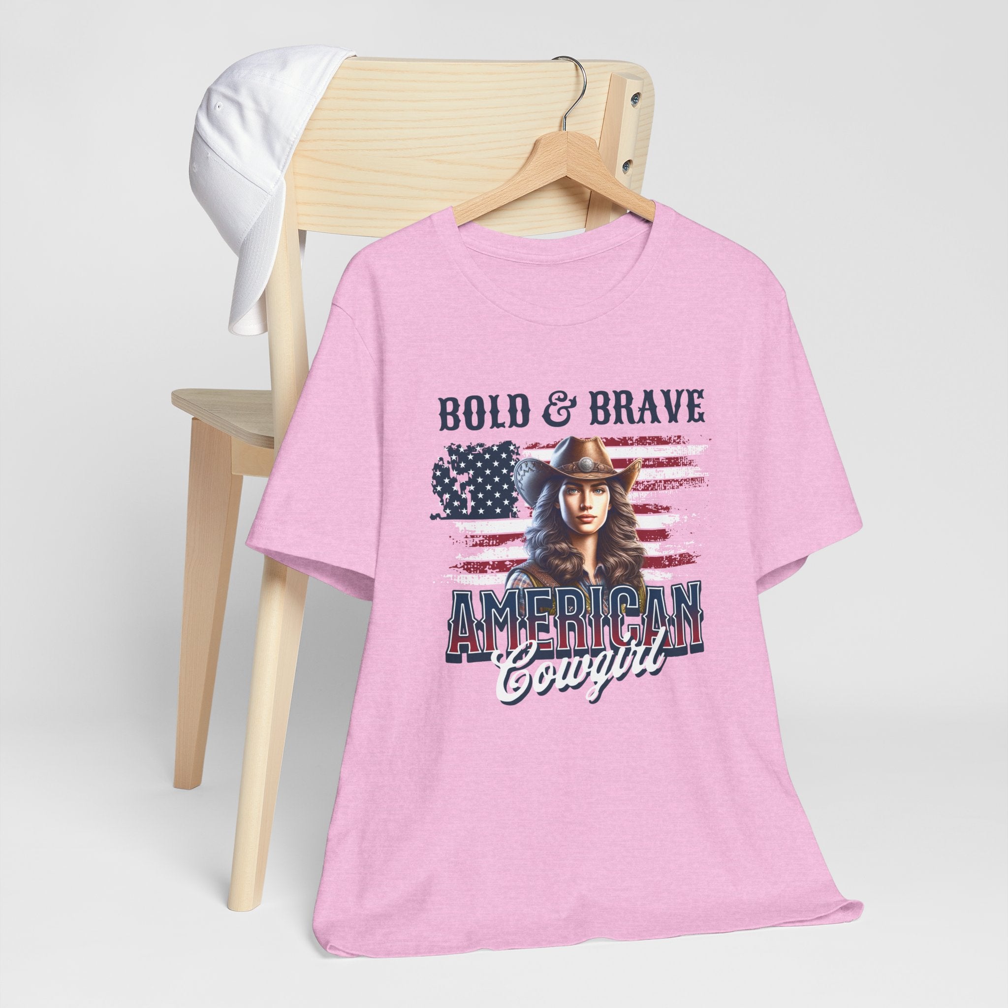 Bold & Brave American Cowgirl Unisex Jersey Short Sleeve Tee