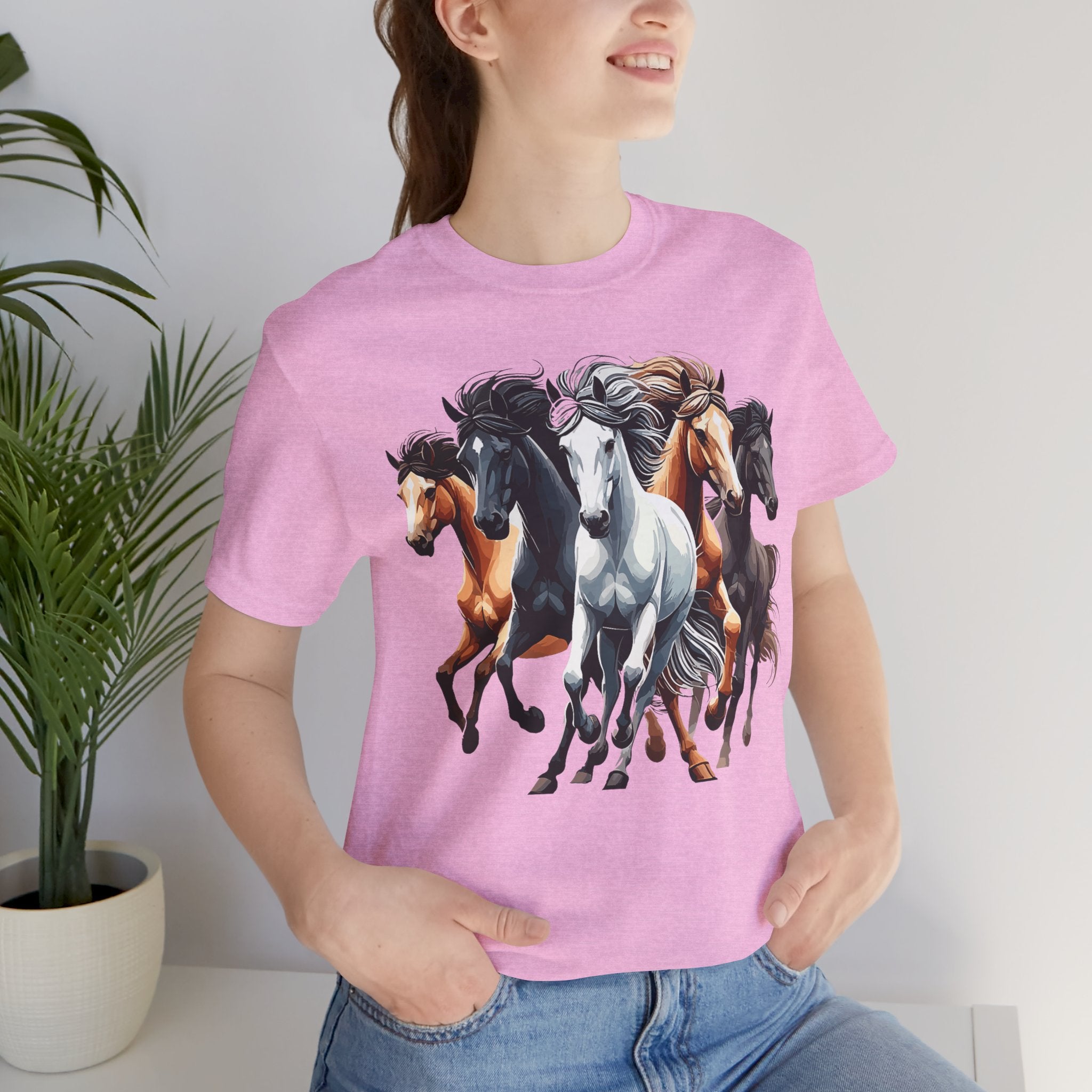 Wild Horse Western Tee — Custom Rodeo-Inspired Graphic T-Shirt