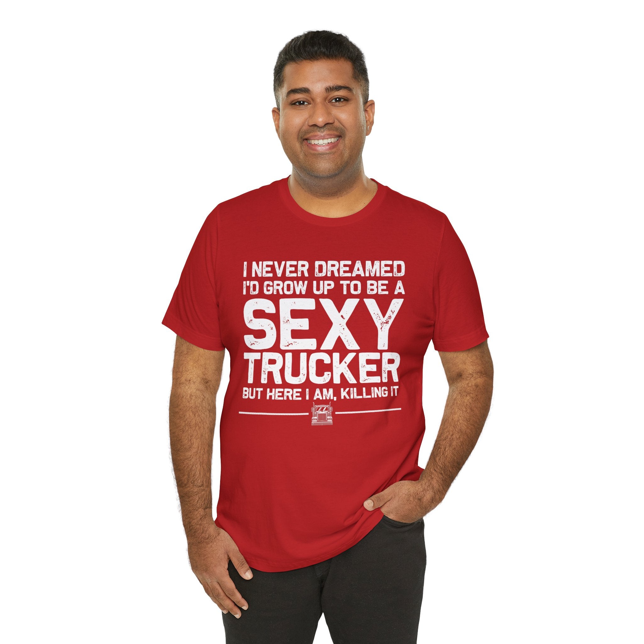 Funny Truck Driver Tee for Trucker Women — Women’s Trucker Shirt