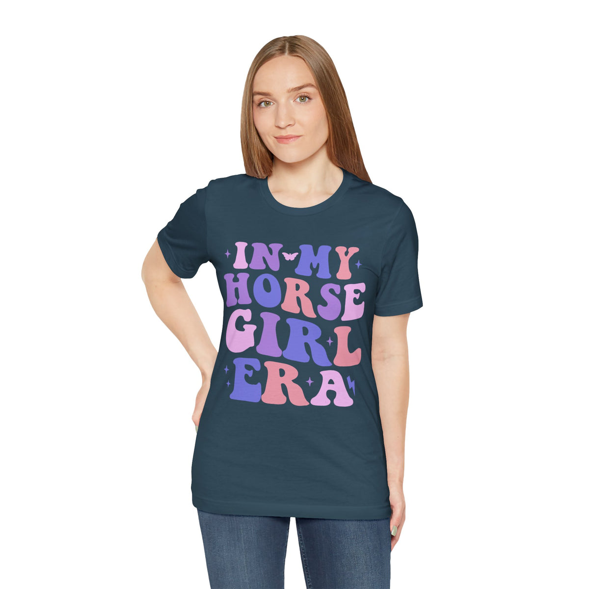 In My Horse Girl Era T-Shirt — Custom Western Tee