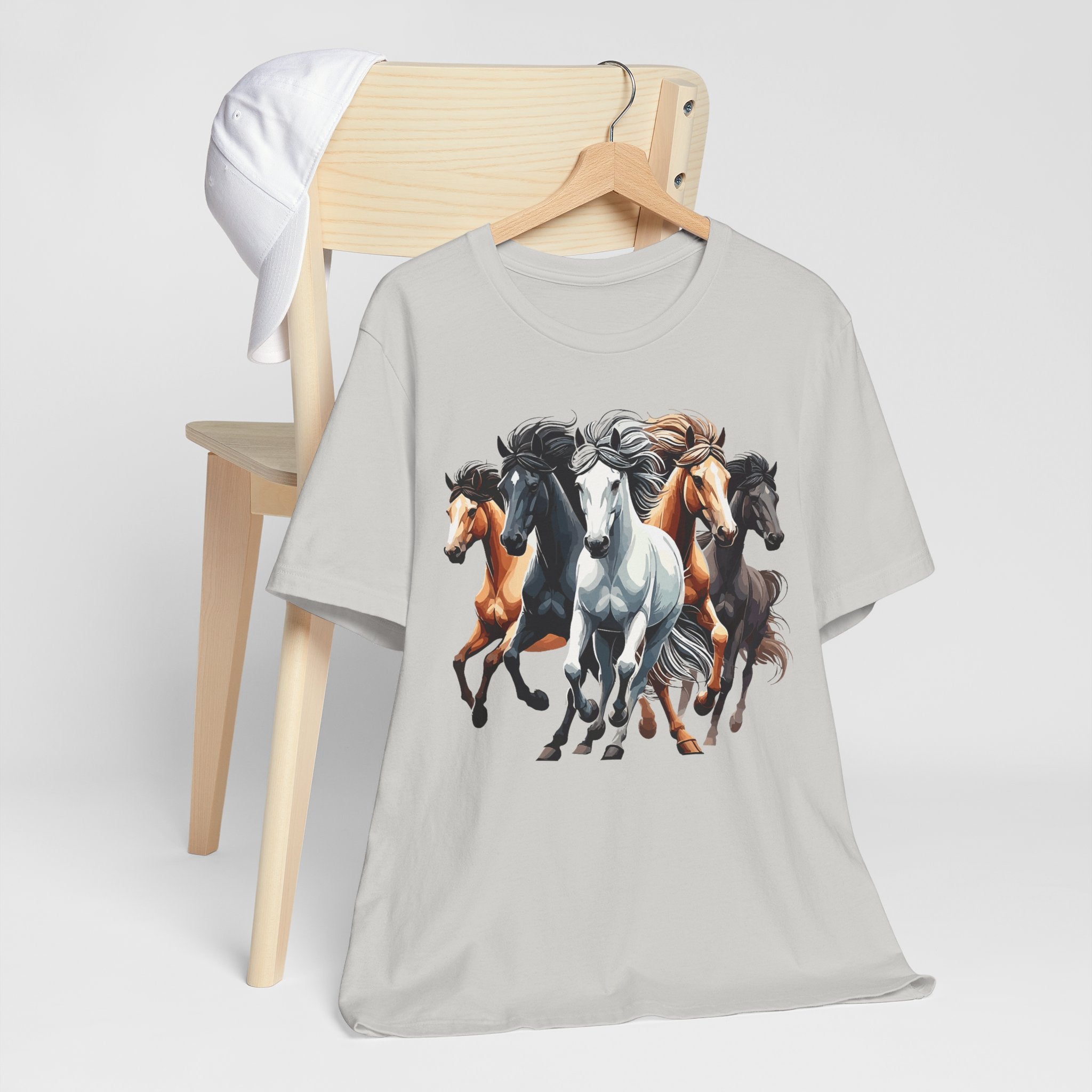 Wild Horse Western Tee — Custom Rodeo-Inspired Graphic T-Shirt