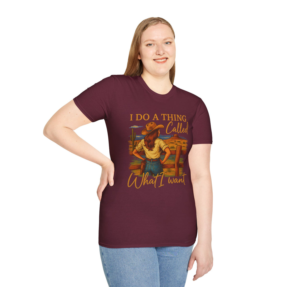 I Do A Thing Called What I Want-  Soft-style T-Shirt