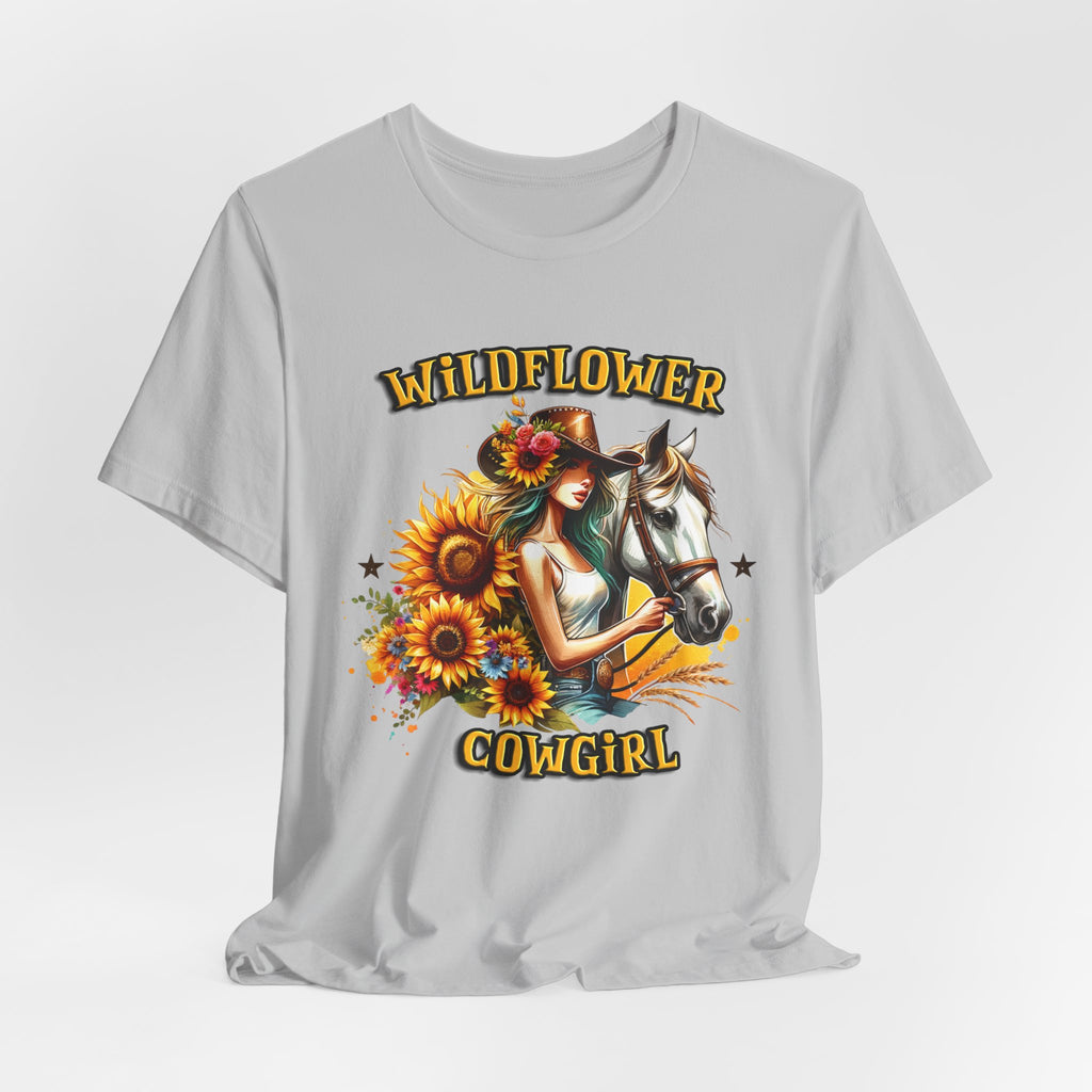Western Wildflower Girl Jersey Short Sleeve Tee