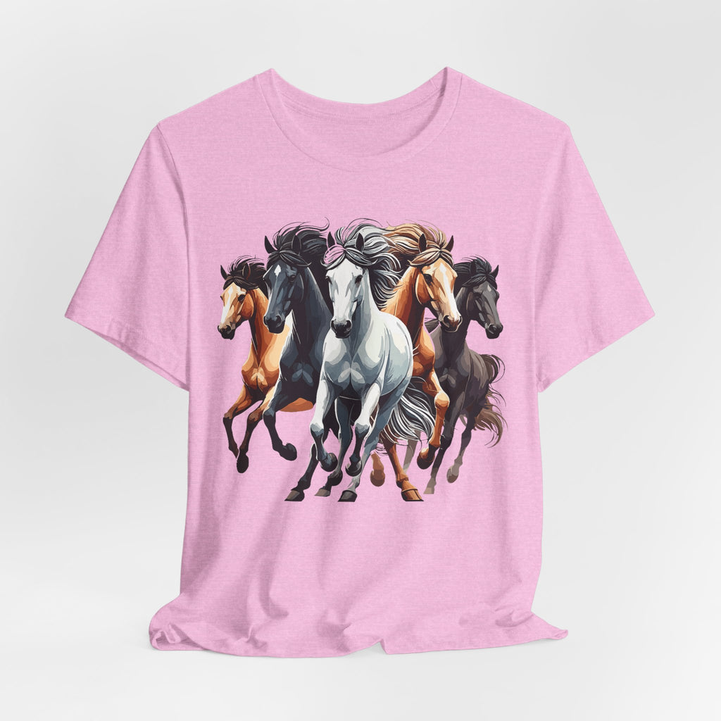 Wild Horse Western Tee — Custom Rodeo-Inspired Graphic T-Shirt