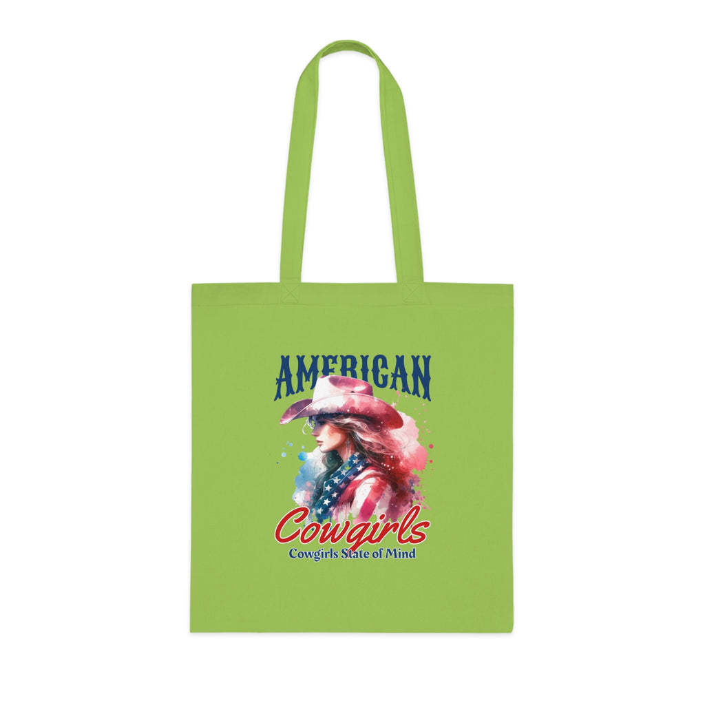 America Cowgirls Cotton Tote