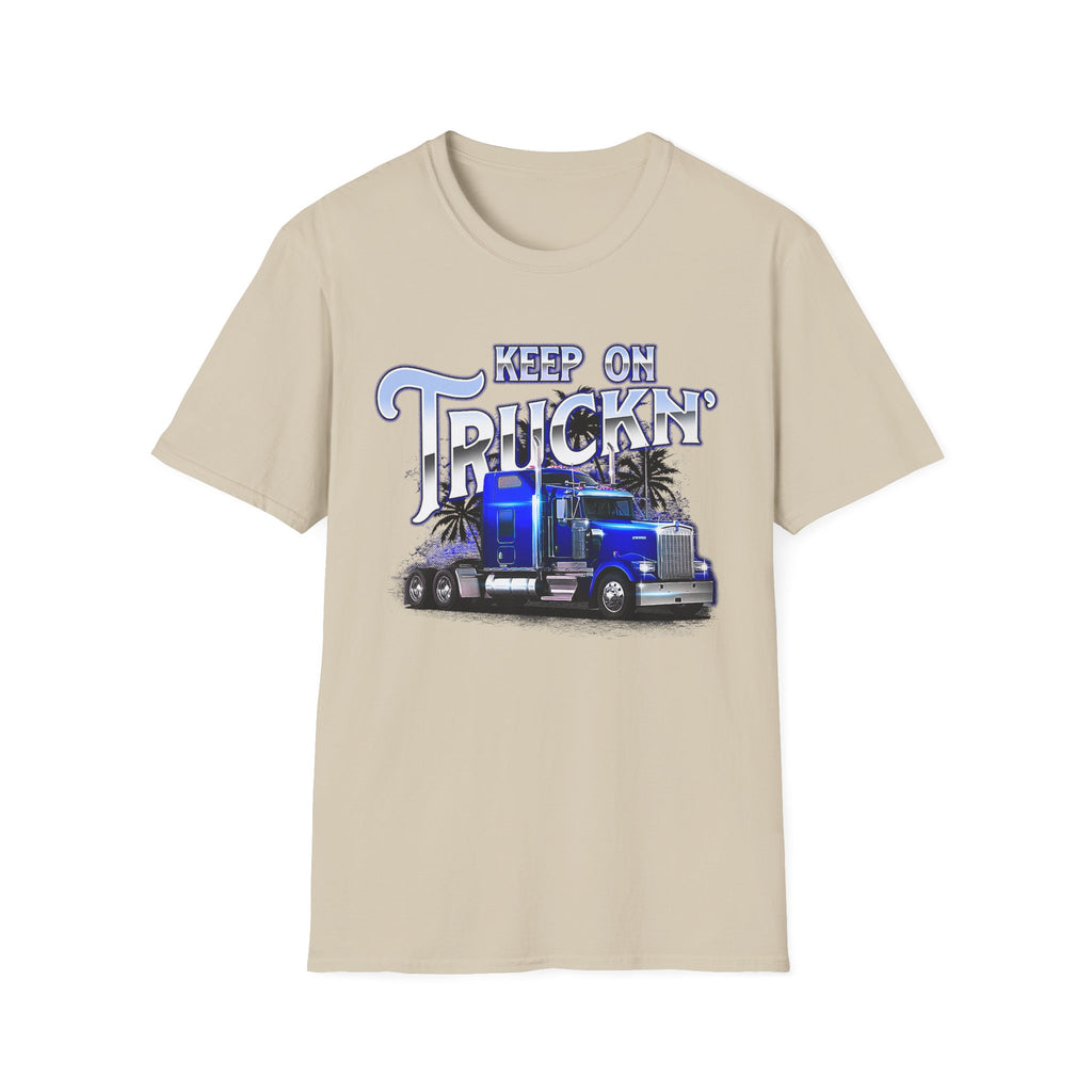 Keep On Truckn Trucker Soft Style T-Shirt