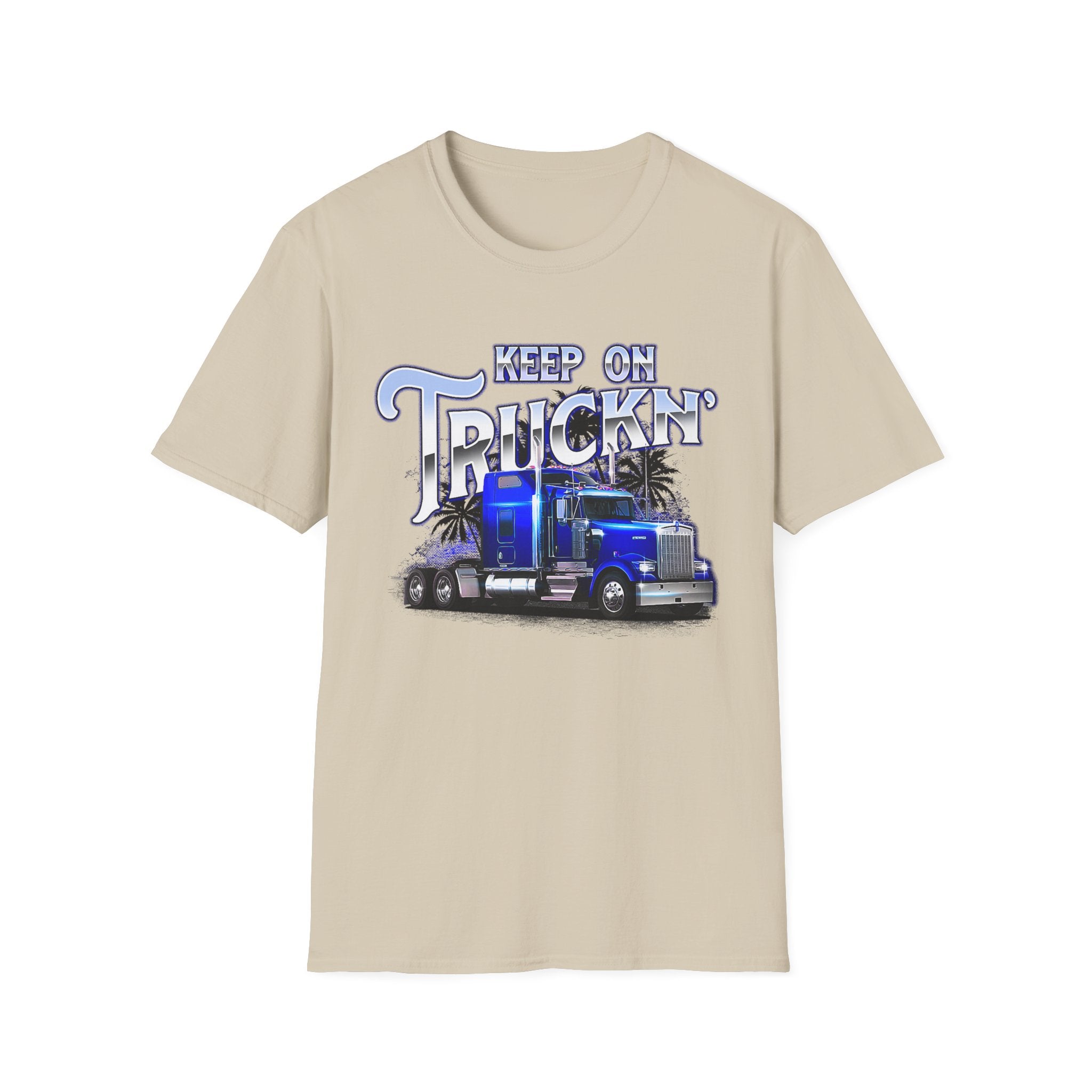 Keep On Truckn Trucker Soft Style T-Shirt