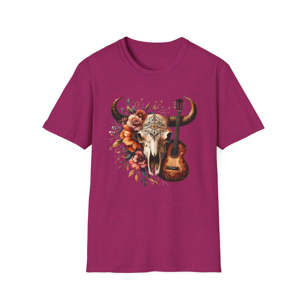 Western Skull Unisex Soft style T-Shirt