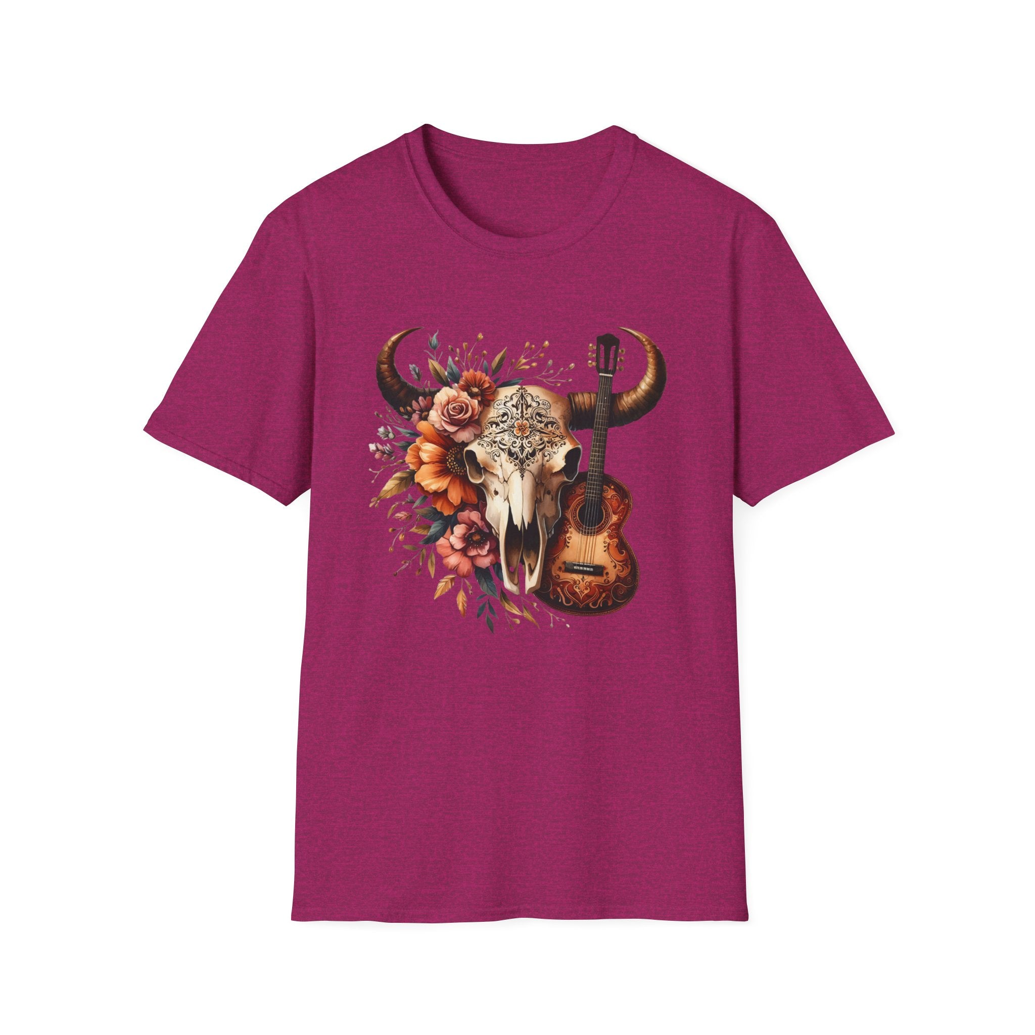 Western Skull Unisex Soft style T-Shirt