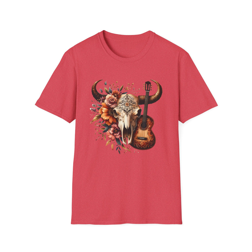 Western Skull Unisex Soft style T-Shirt
