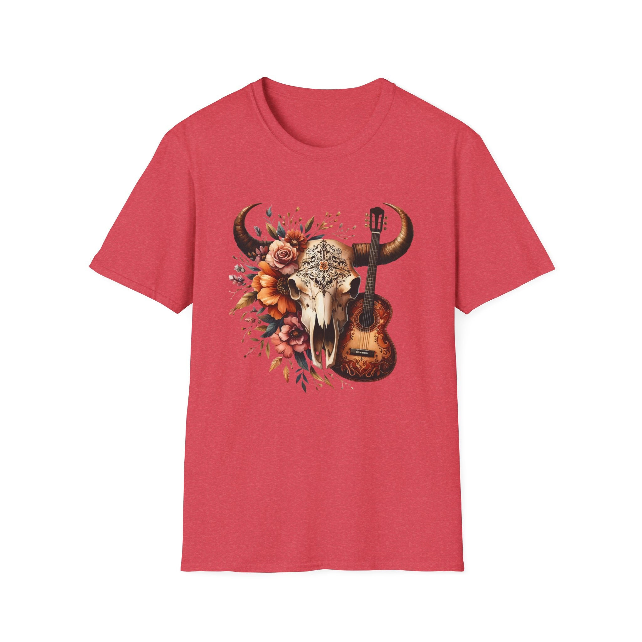 Western Skull Unisex Soft style T-Shirt