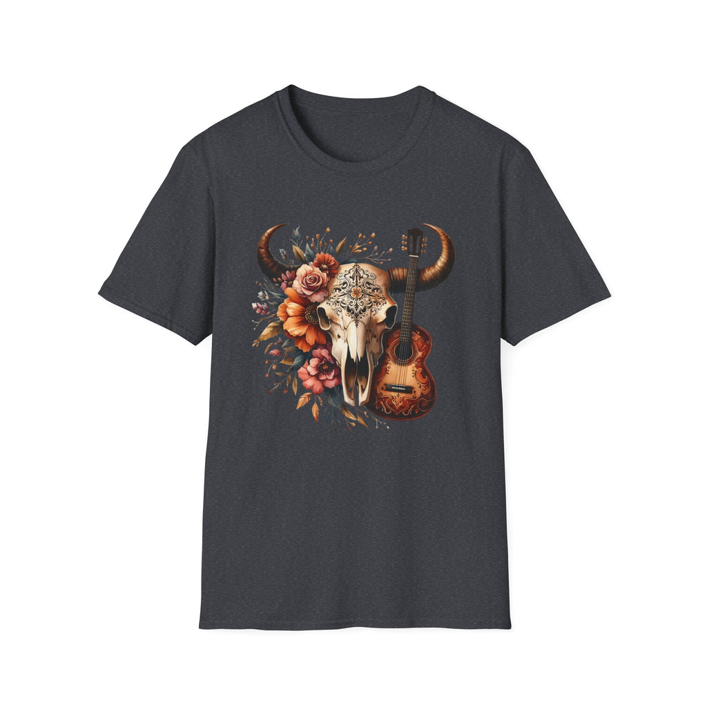 Western Skull Unisex Soft style T-Shirt