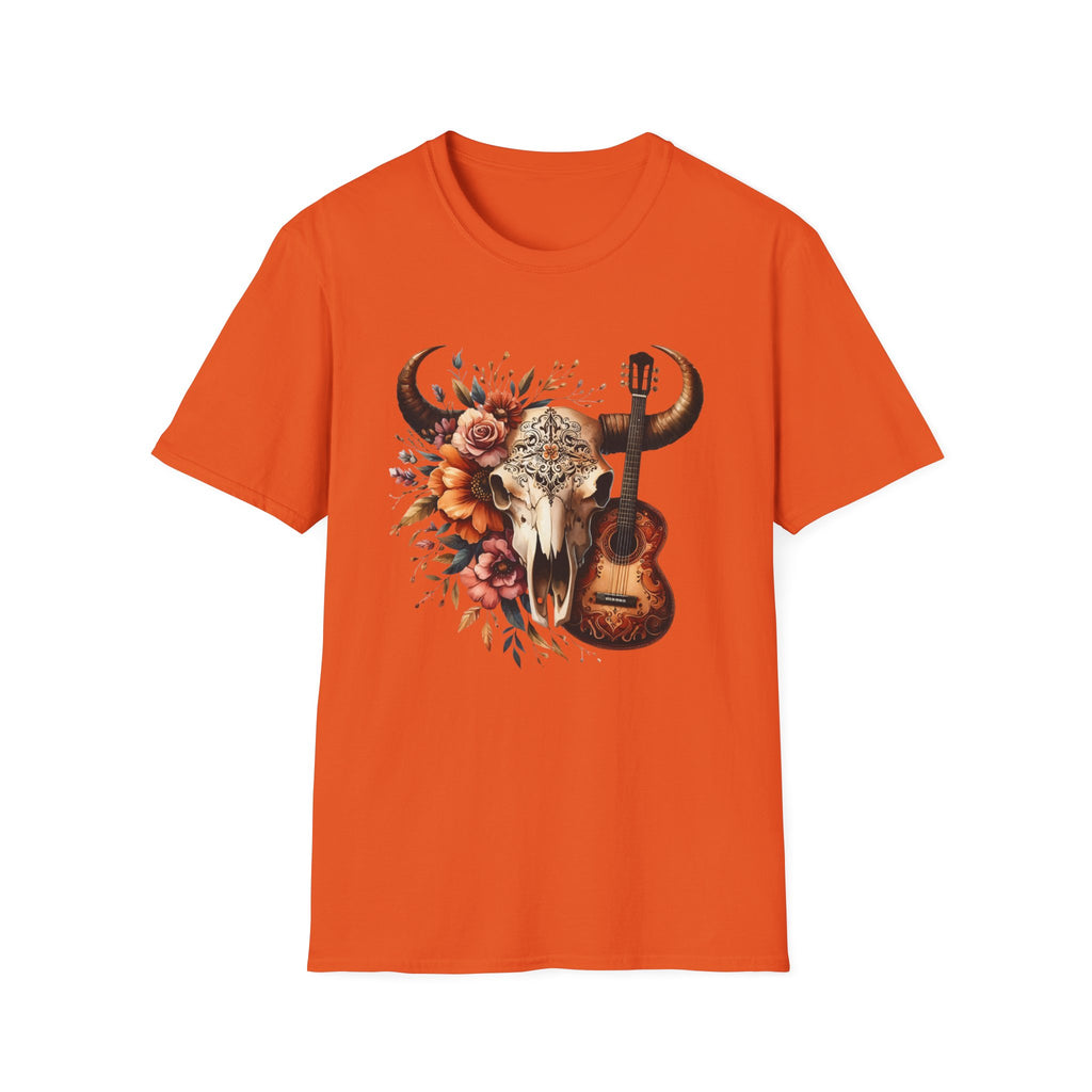 Western Skull Unisex Soft style T-Shirt