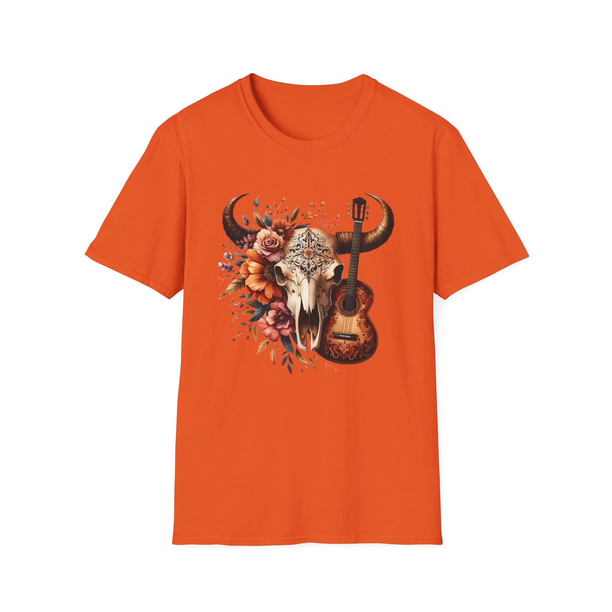 Western Skull Unisex Soft style T-Shirt