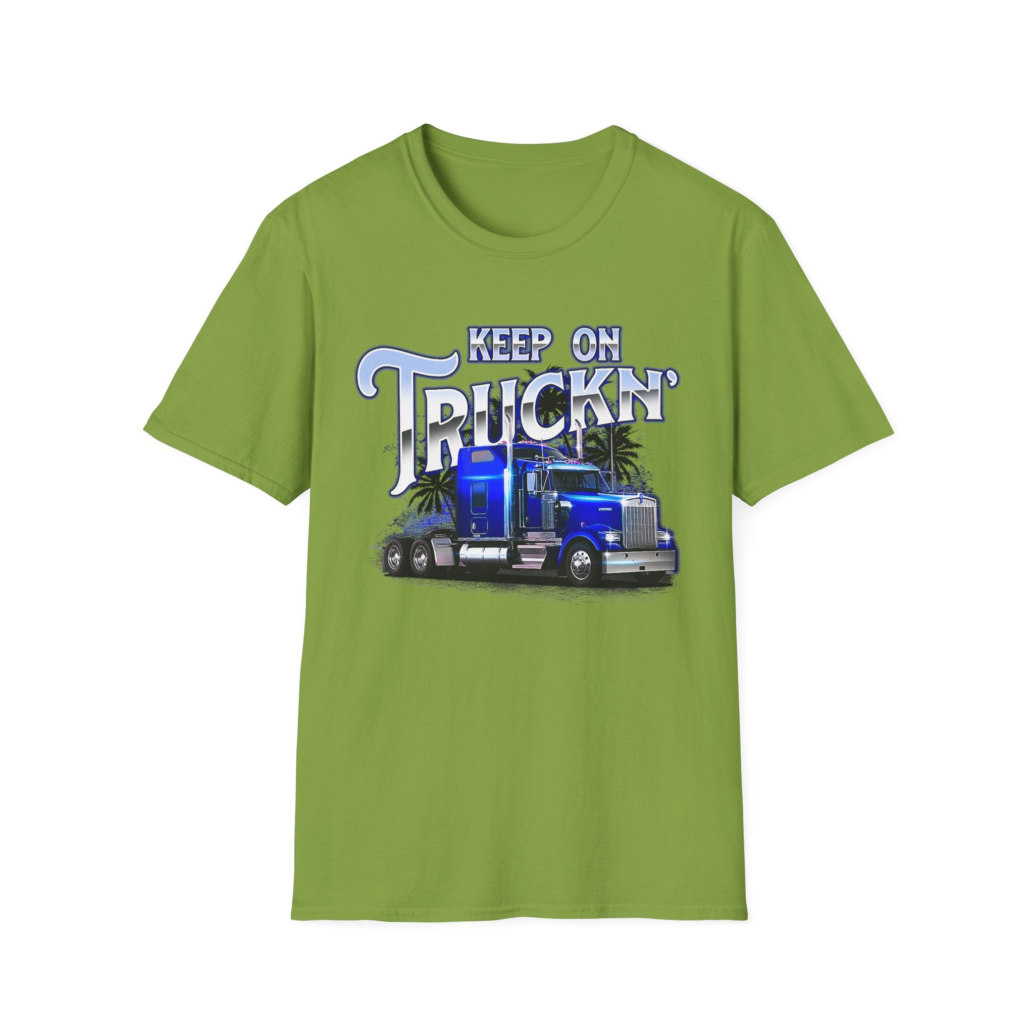 Keep On Truckn Trucker Soft Style T-Shirt