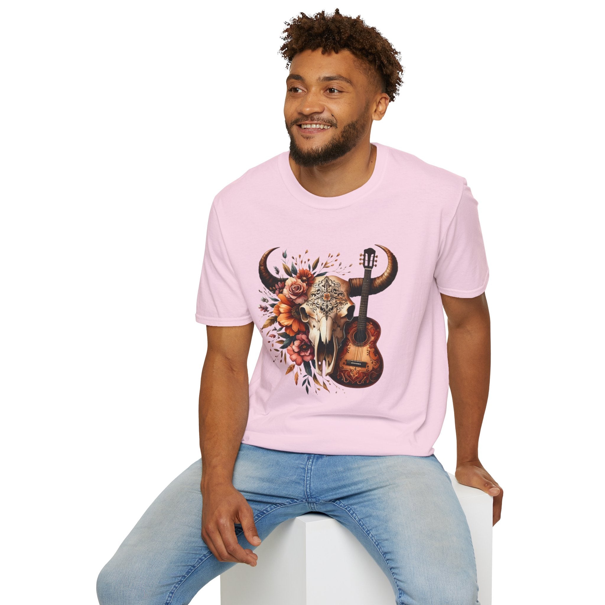 Western Skull Unisex Soft style T-Shirt
