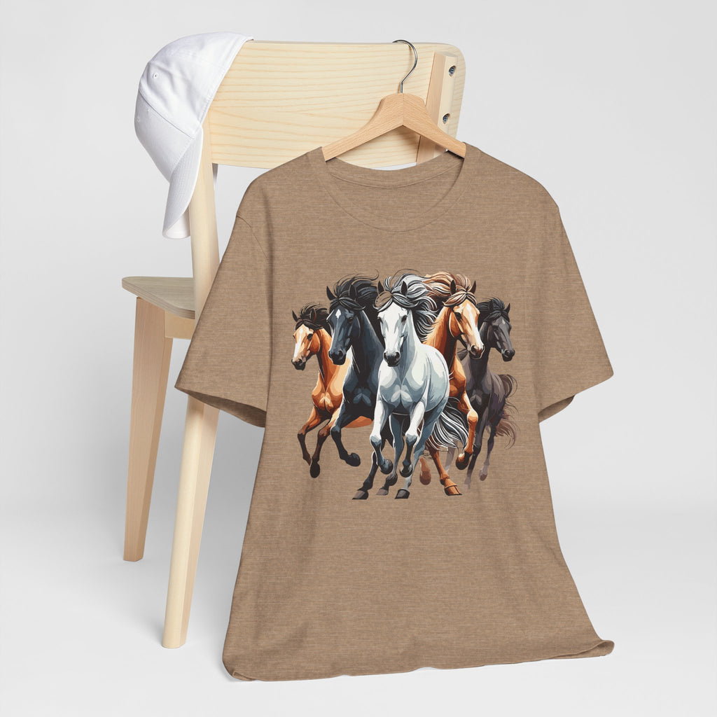 Wild Horse Western Tee — Custom Rodeo-Inspired Graphic T-Shirt