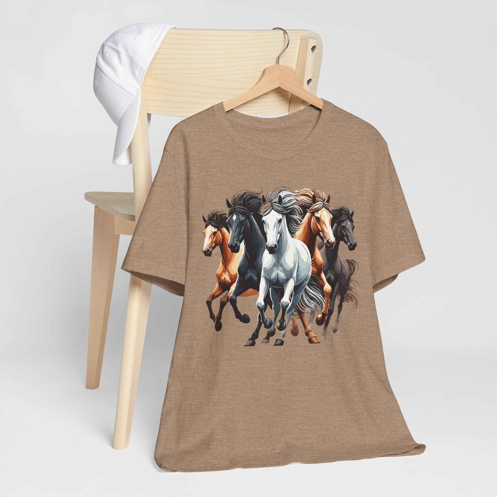 Wild Horse Western Tee — Custom Rodeo-Inspired Graphic T-Shirt